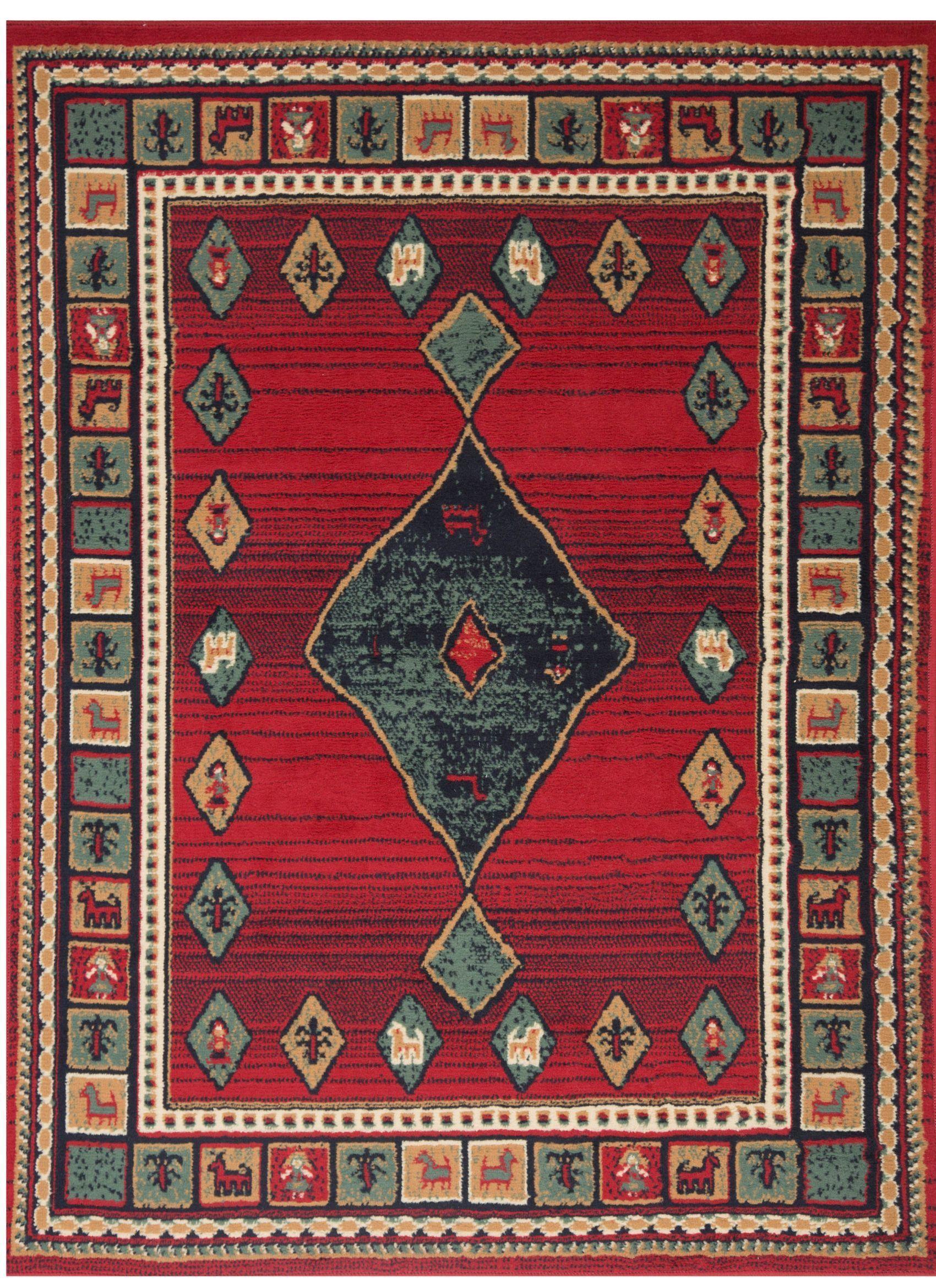 Alfombra Zinnia Rojo 200x290-1