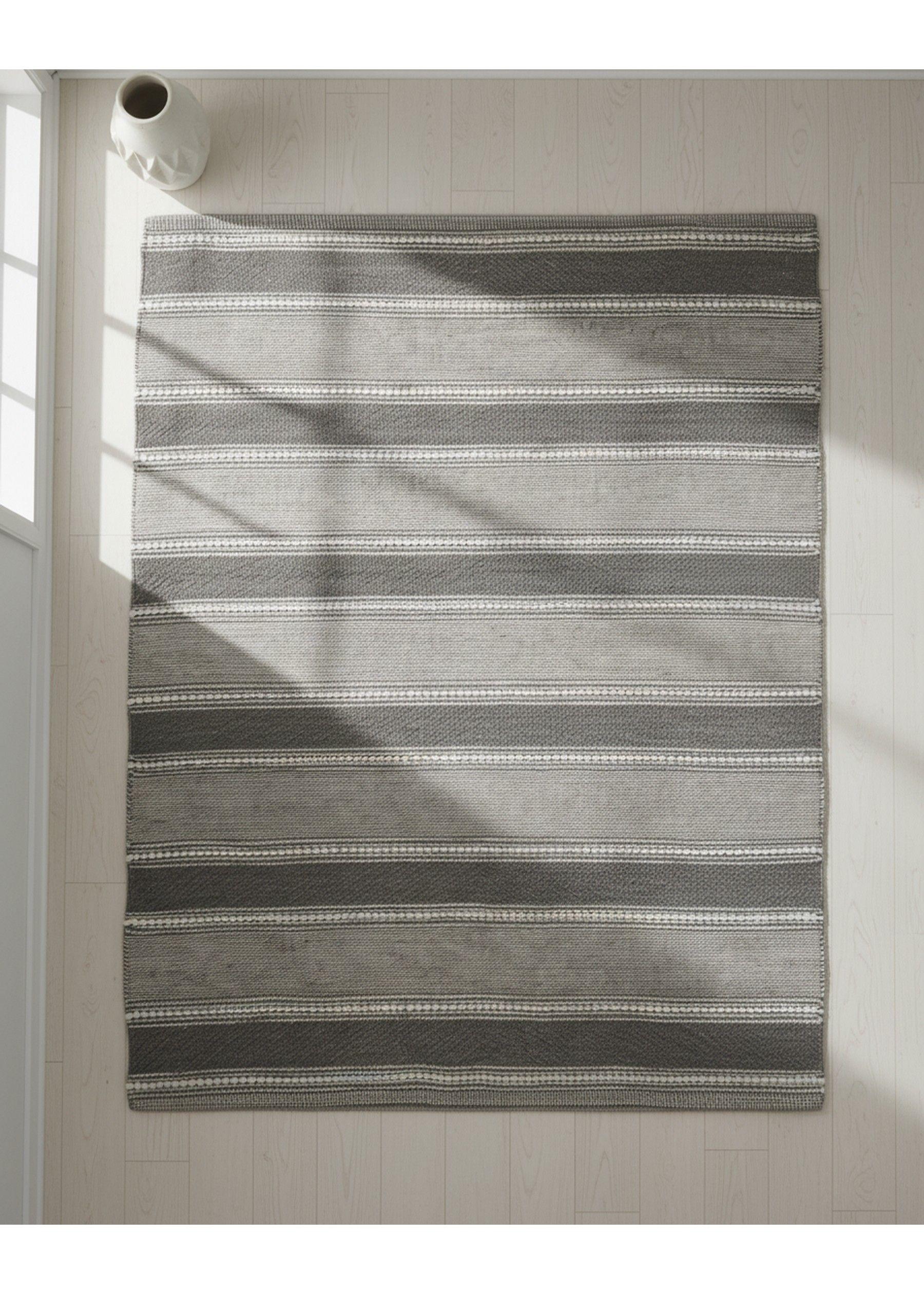 Alfombra Lana Loom Gris 230x330-0