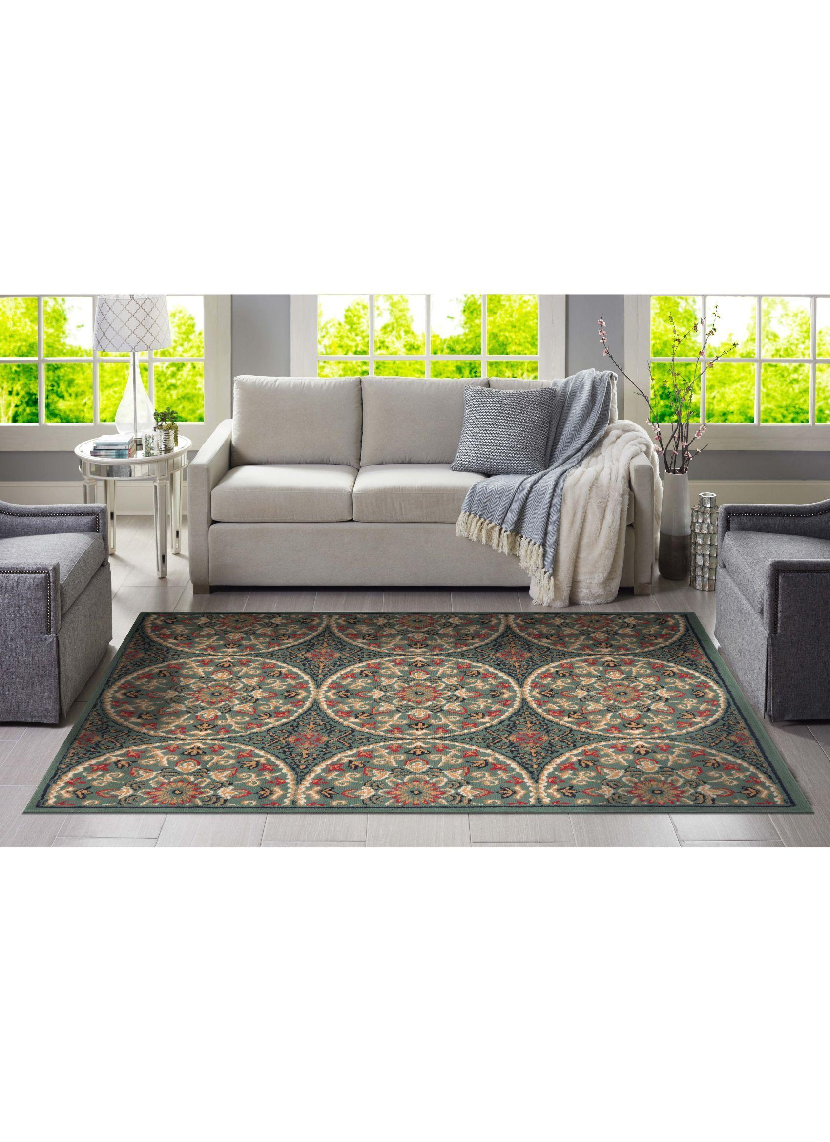 Alfombra Jazmín Verde 200x290-2