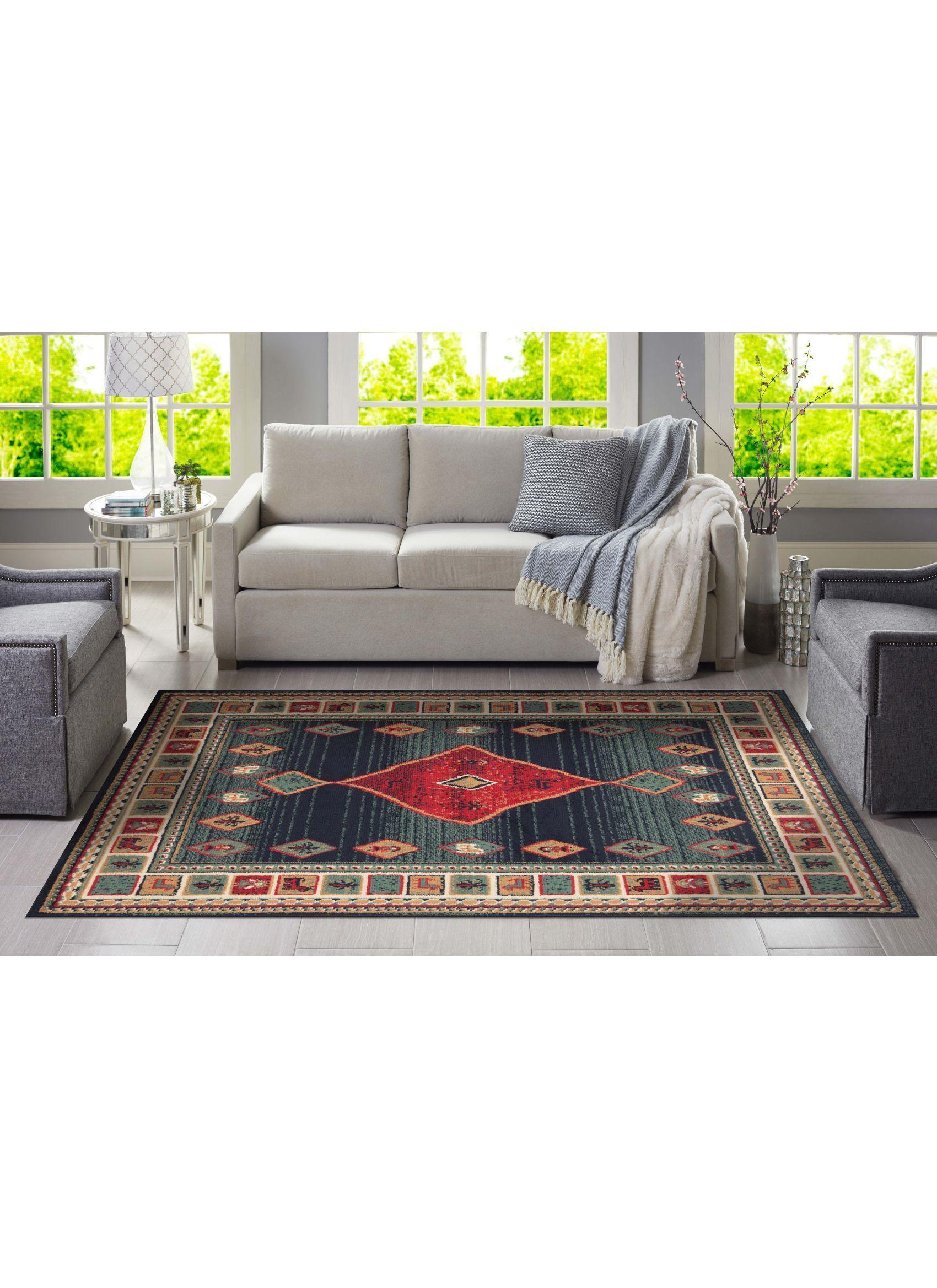 Alfombra Zinnia Negro 150x200-2