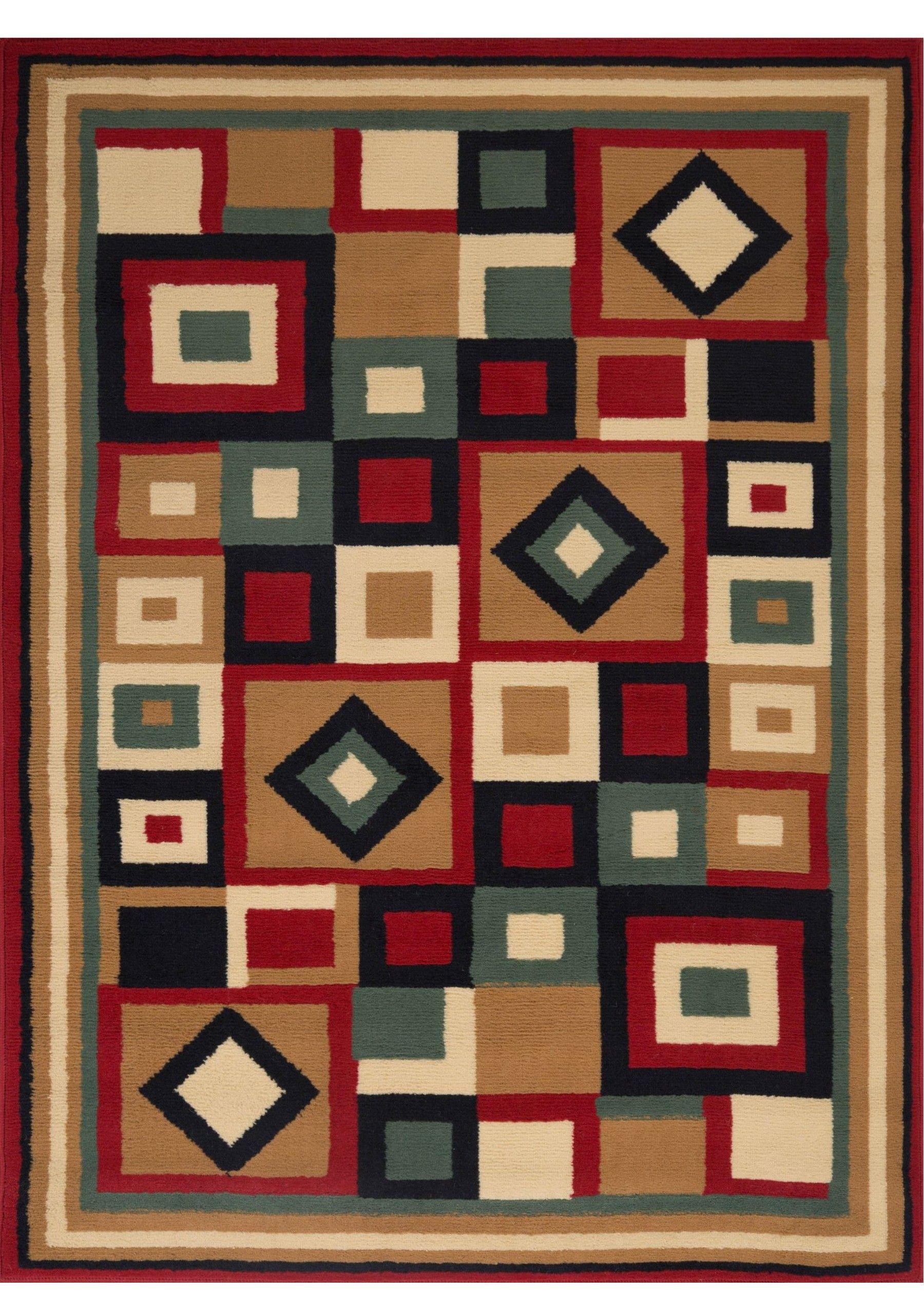 Alfombra Lirio Café 200x290-0