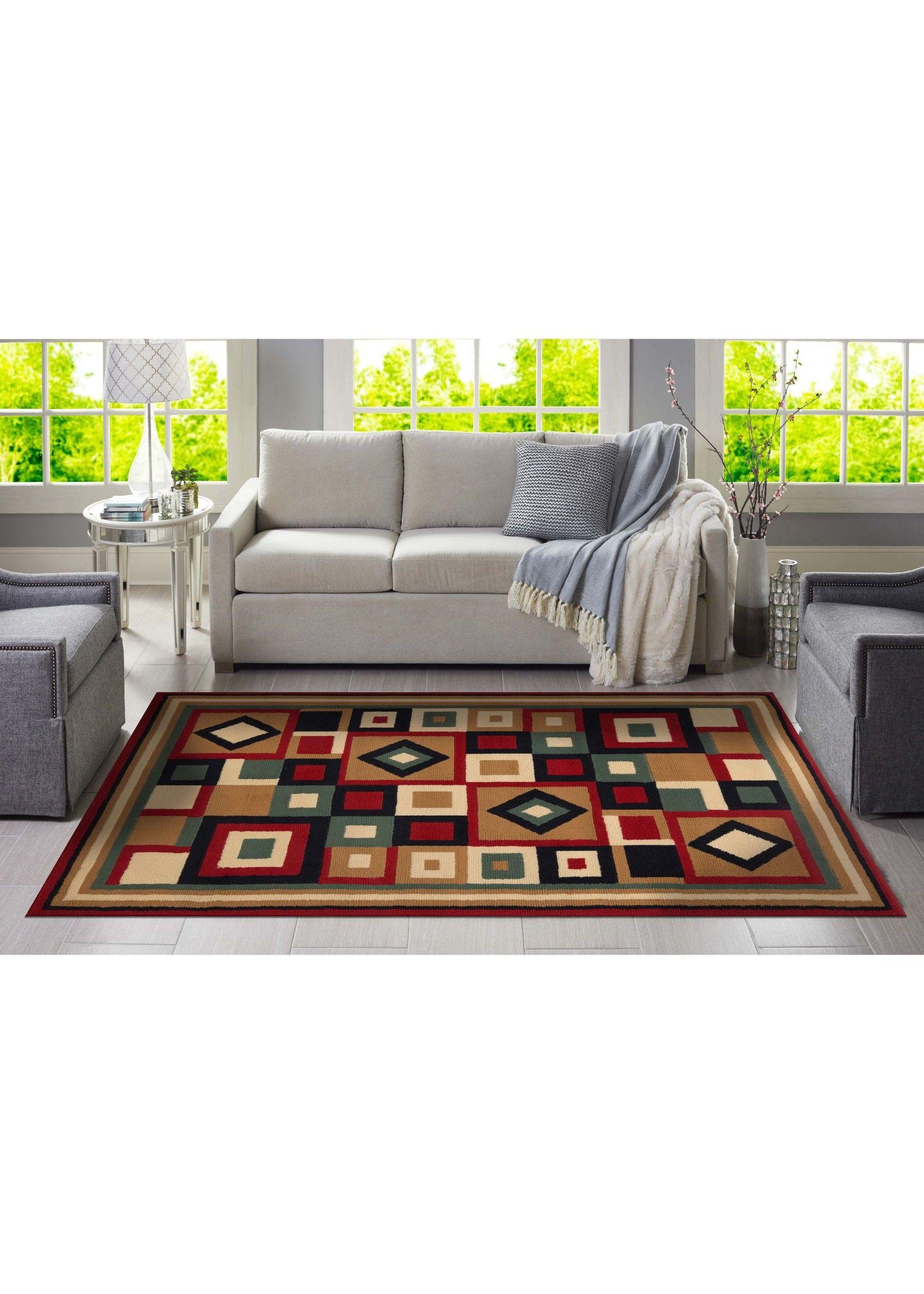 Alfombra Lirio Café 200x290-2
