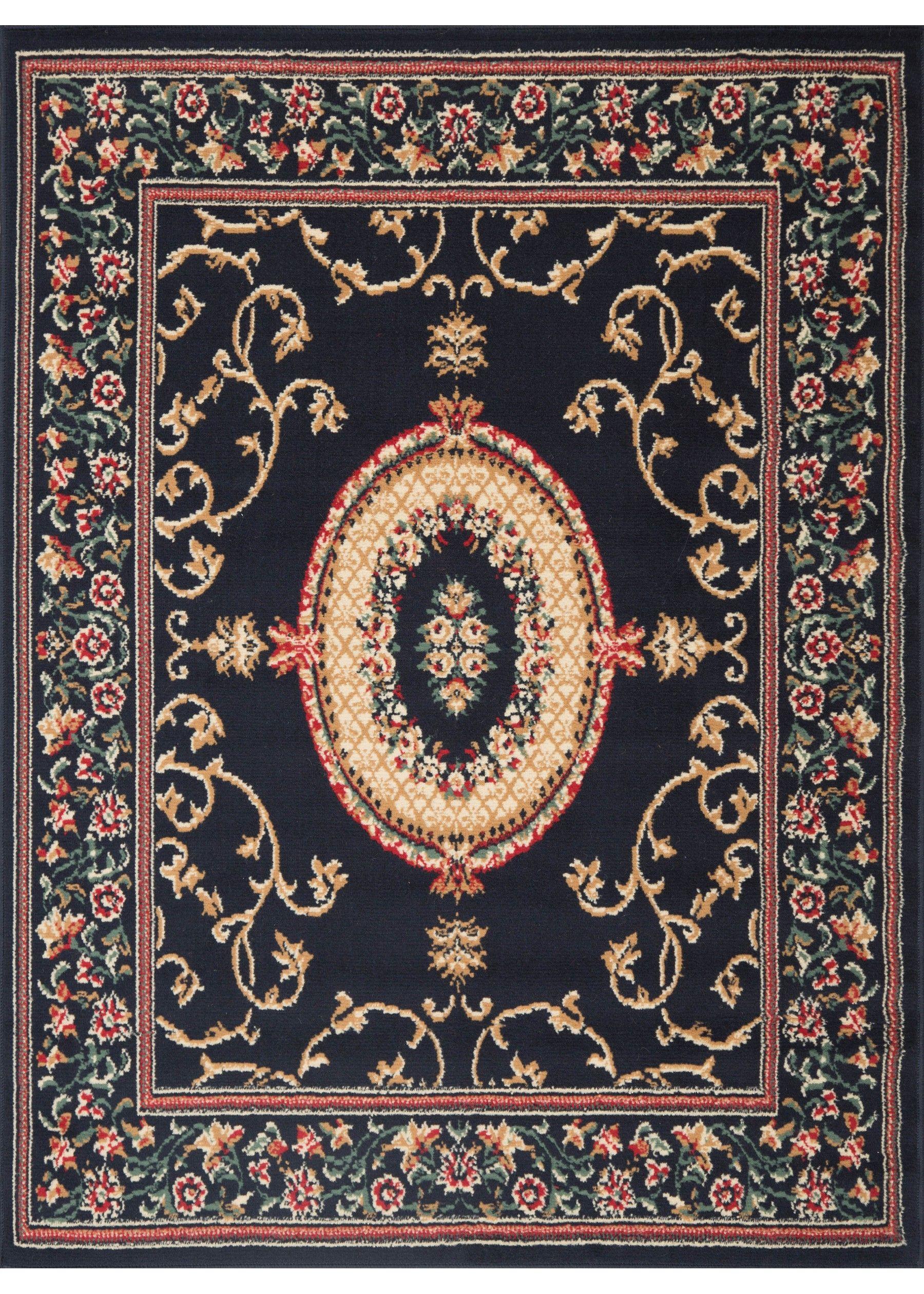 Alfombra Camelia Negro 150x200-0