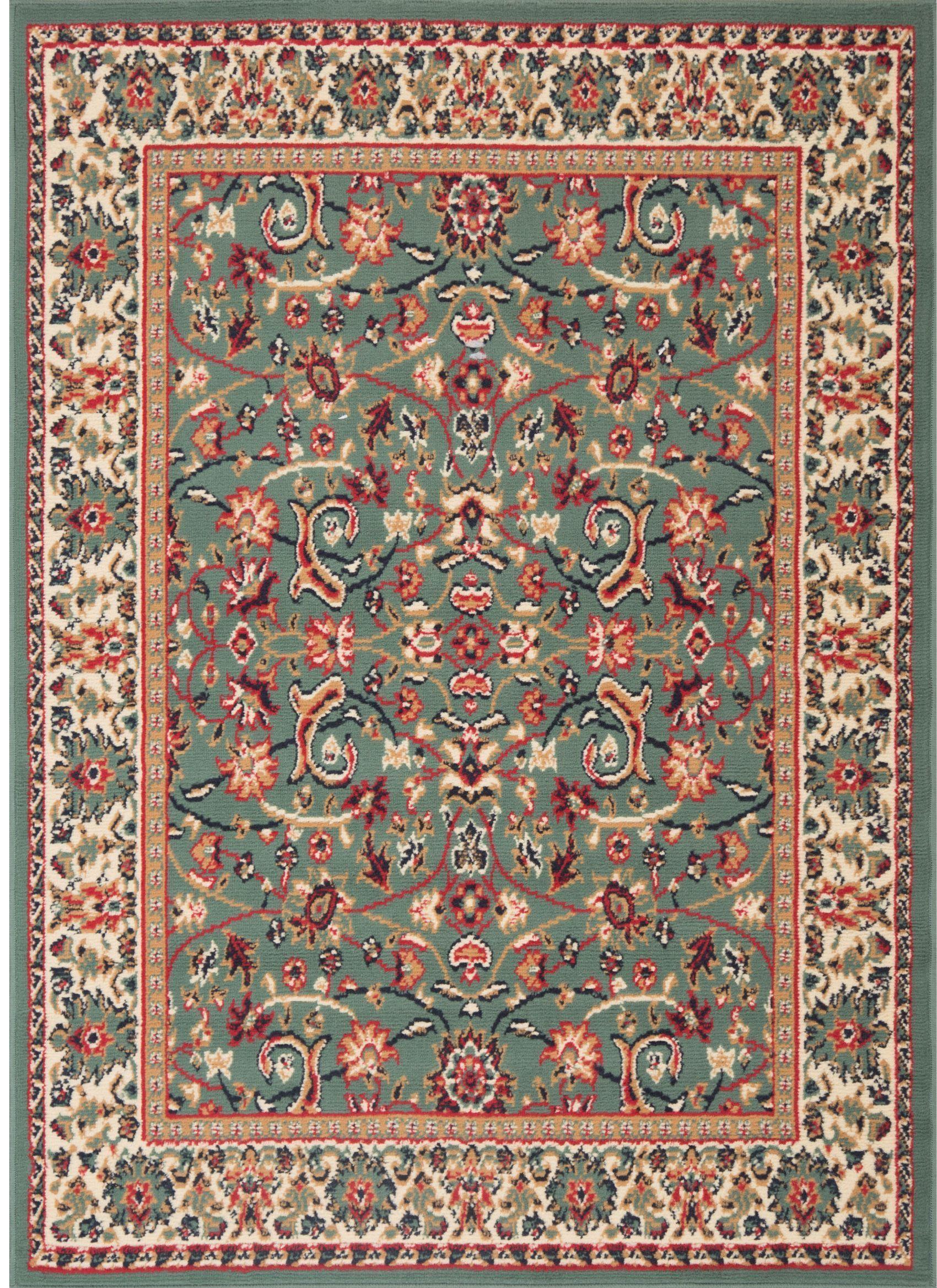Alfombra Hibisco Verde 133x180-1