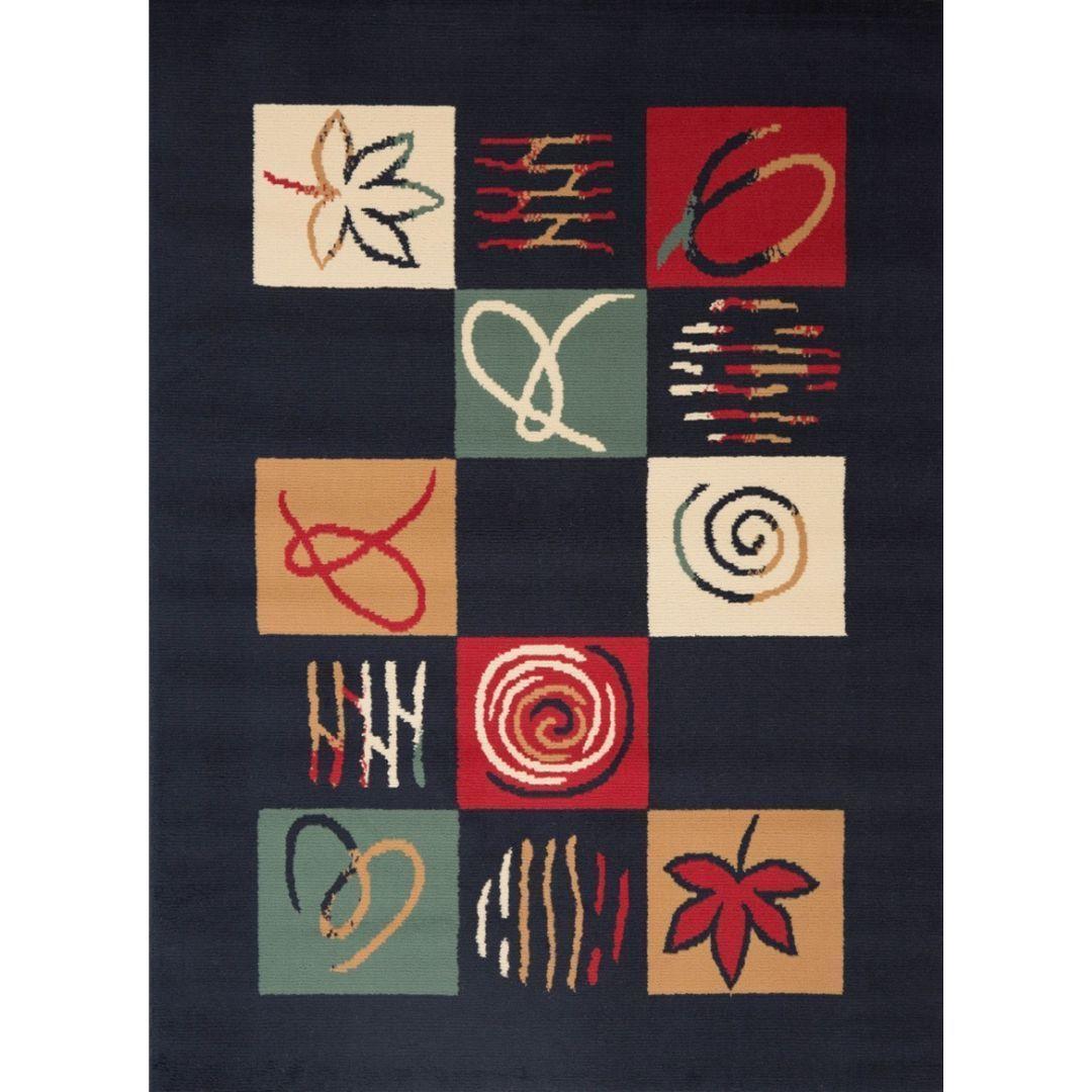 Bajada de Cama Amapola Negro-0