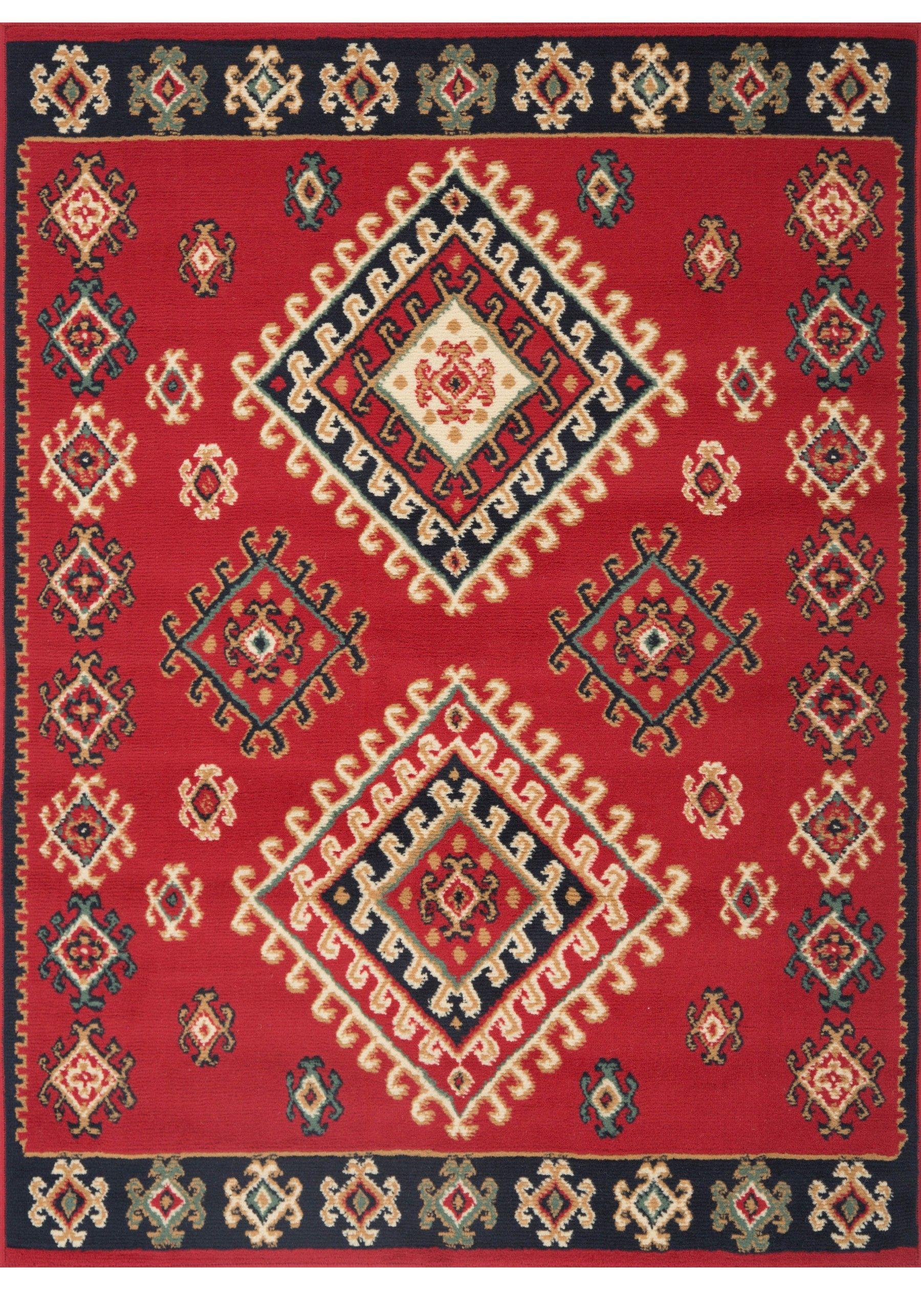Alfombra  Fresia Rojo 200x290-0