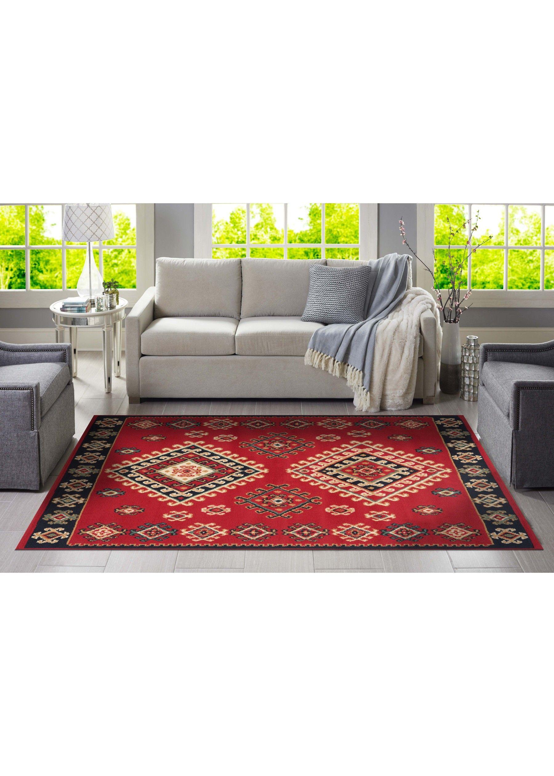 Alfombra  Fresia Rojo 200x290-1