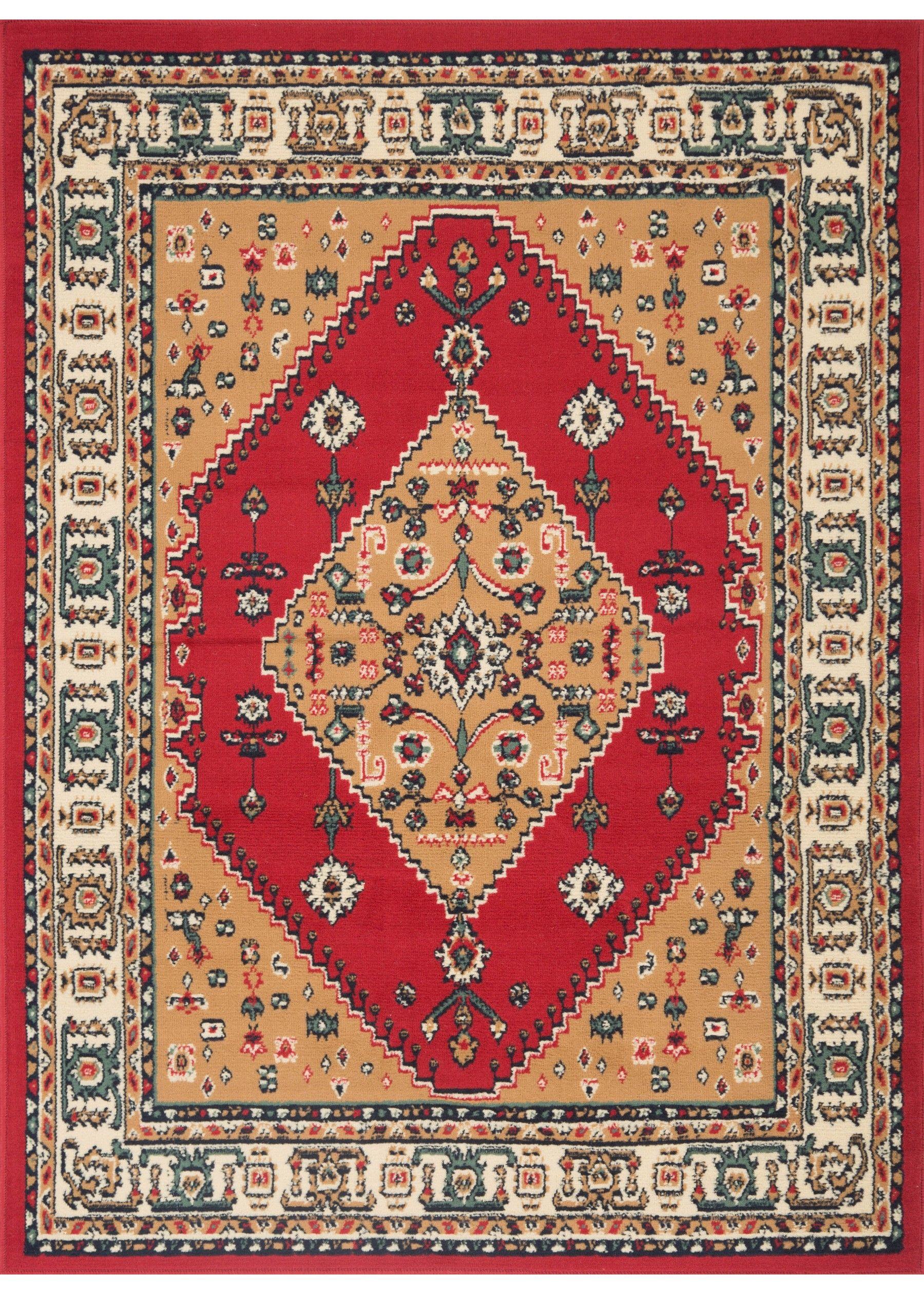 Alfombra Azalea Rojo 133x180-0