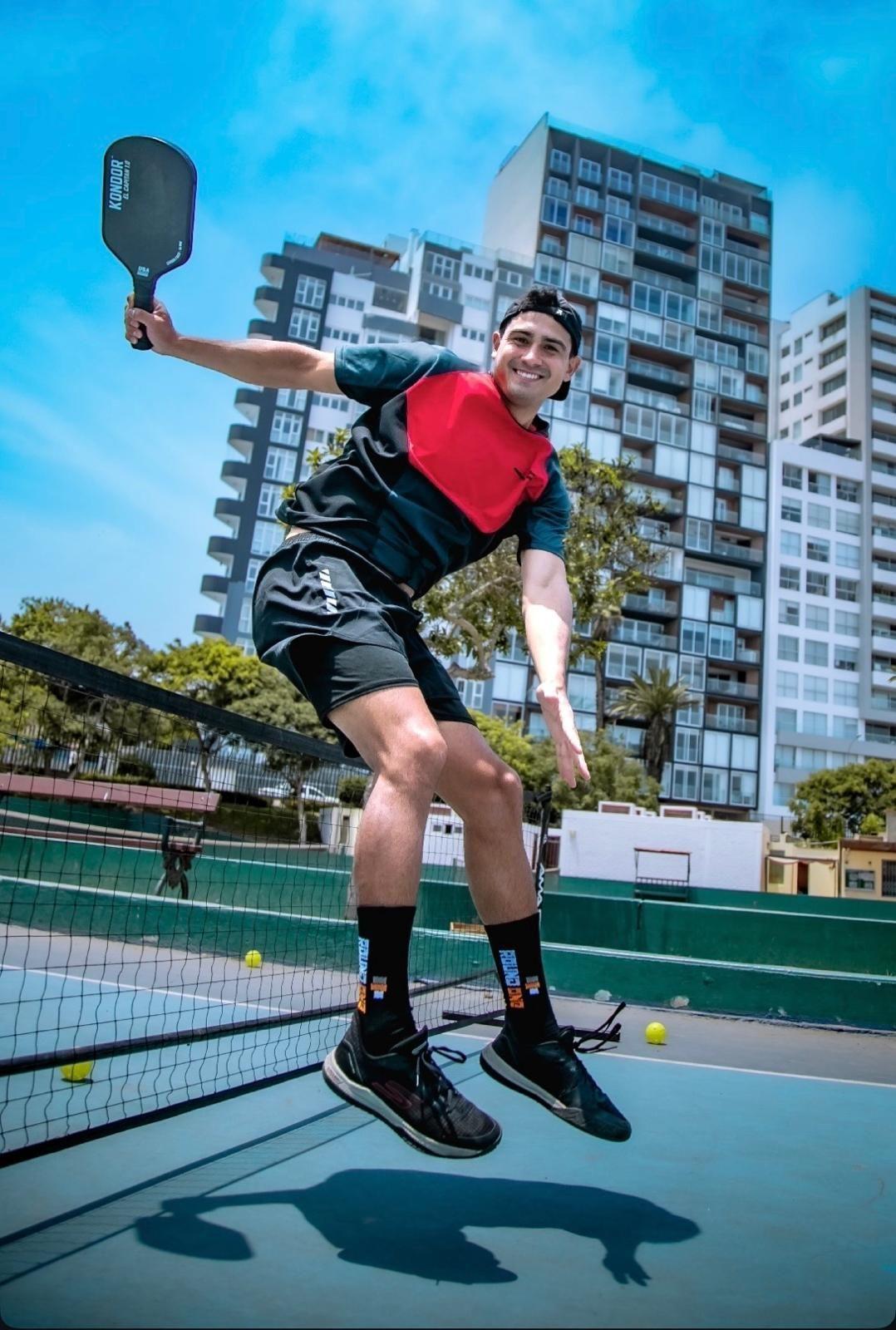 Paleta Pickleball Kondor El Capitan 1 0 Raw Carbon Pro Nivel Pro 230g-2