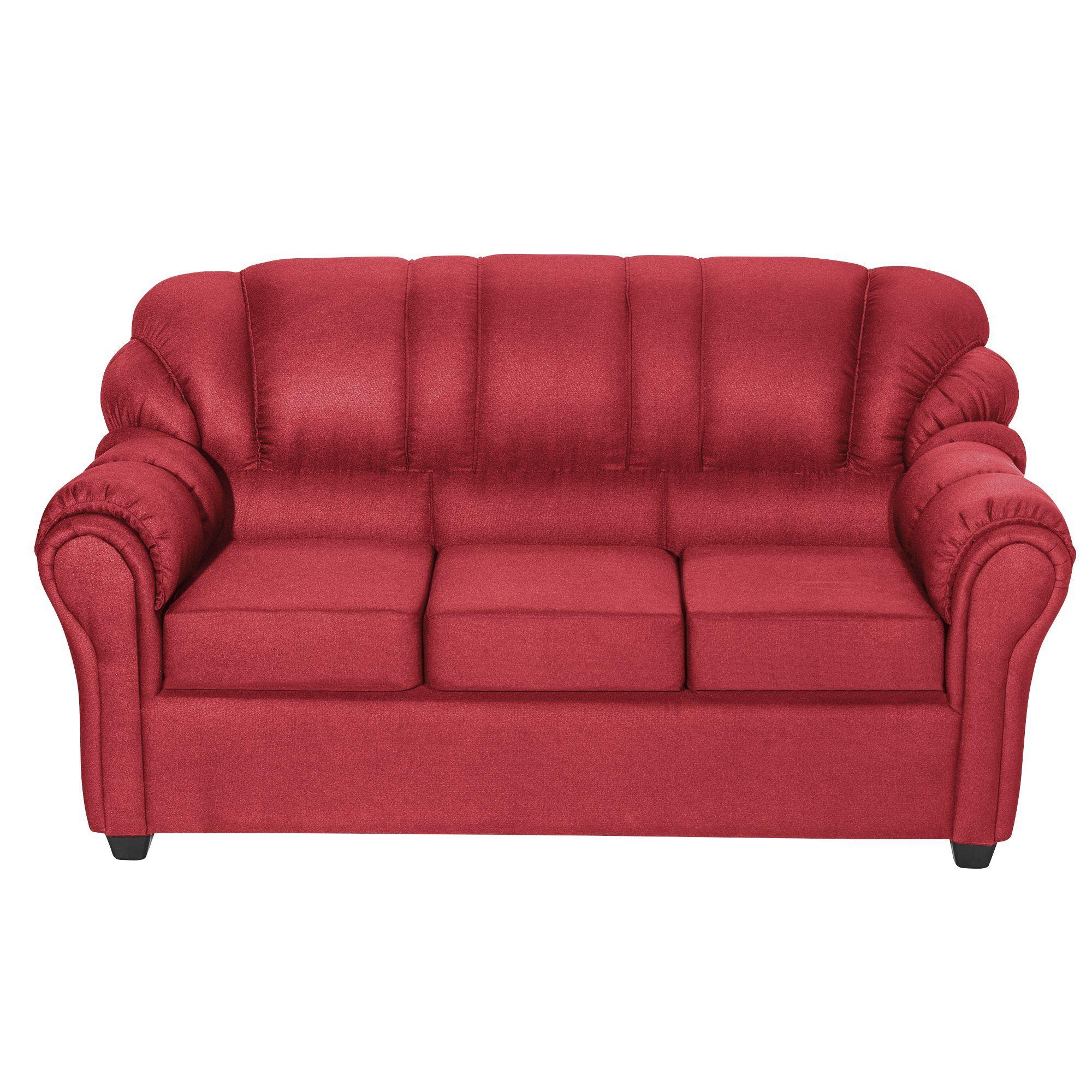 Juego de Living Natoga Burdeo 3-1-1 Cuerpos-5