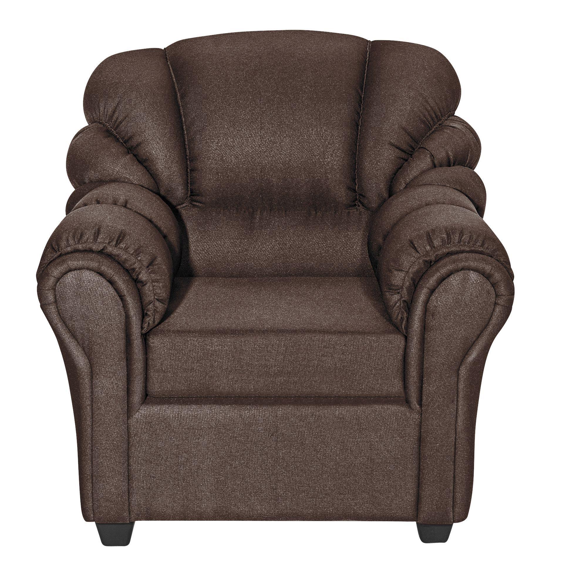 Juego de Living Natoga Chocolate 3-1-1 Cuerpos-3