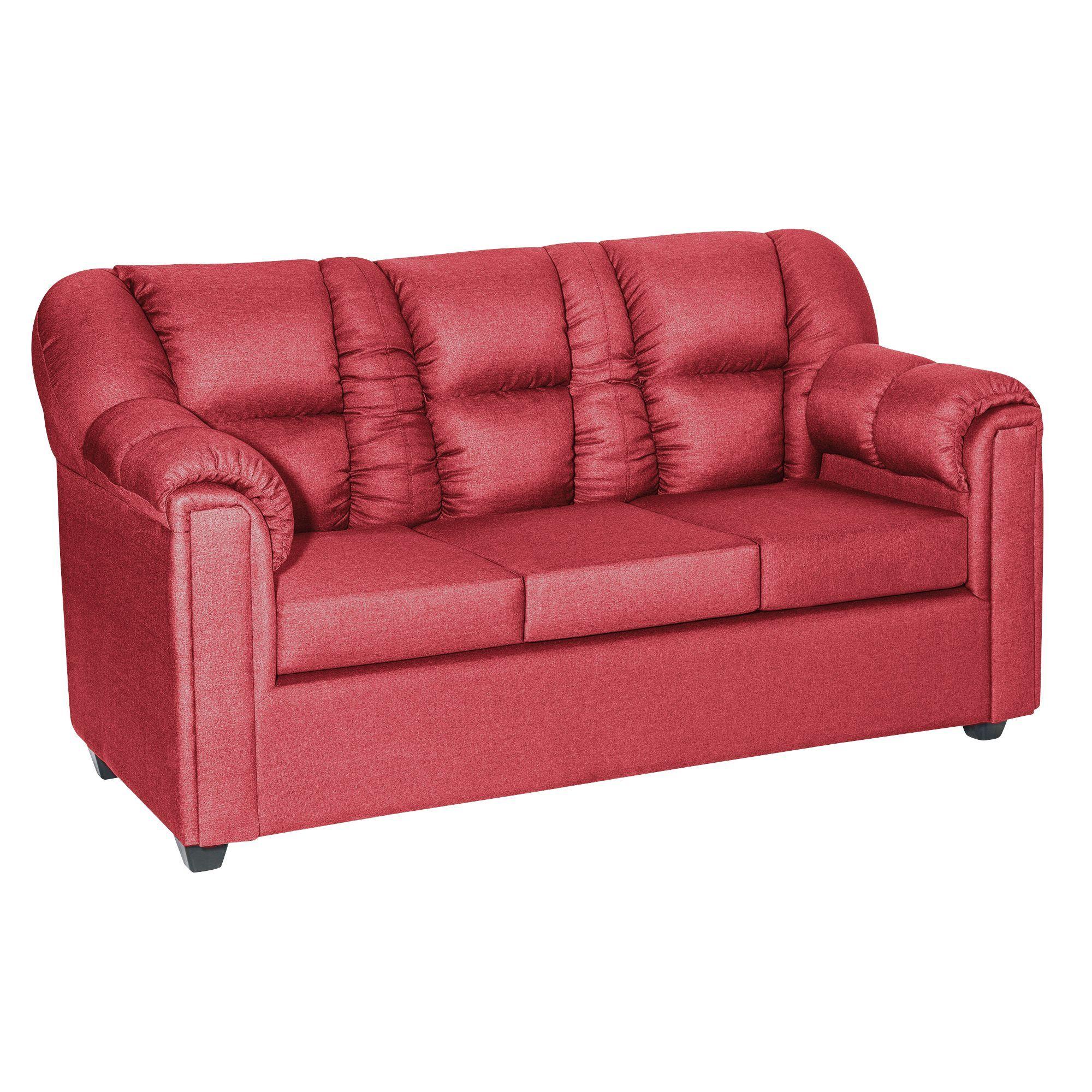 Juego de Living York Burdeo 3-1-1 Cuerpos-2