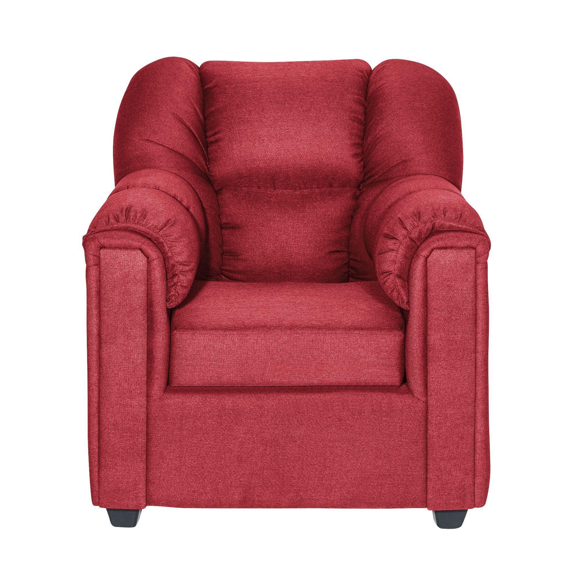 Juego de Living York Burdeo 3-1-1 Cuerpos-4