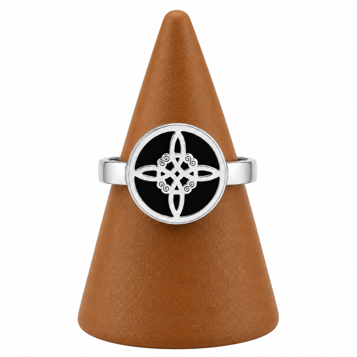 Anillo Nudo de Bruja Celta Irland s Ajustable-4
