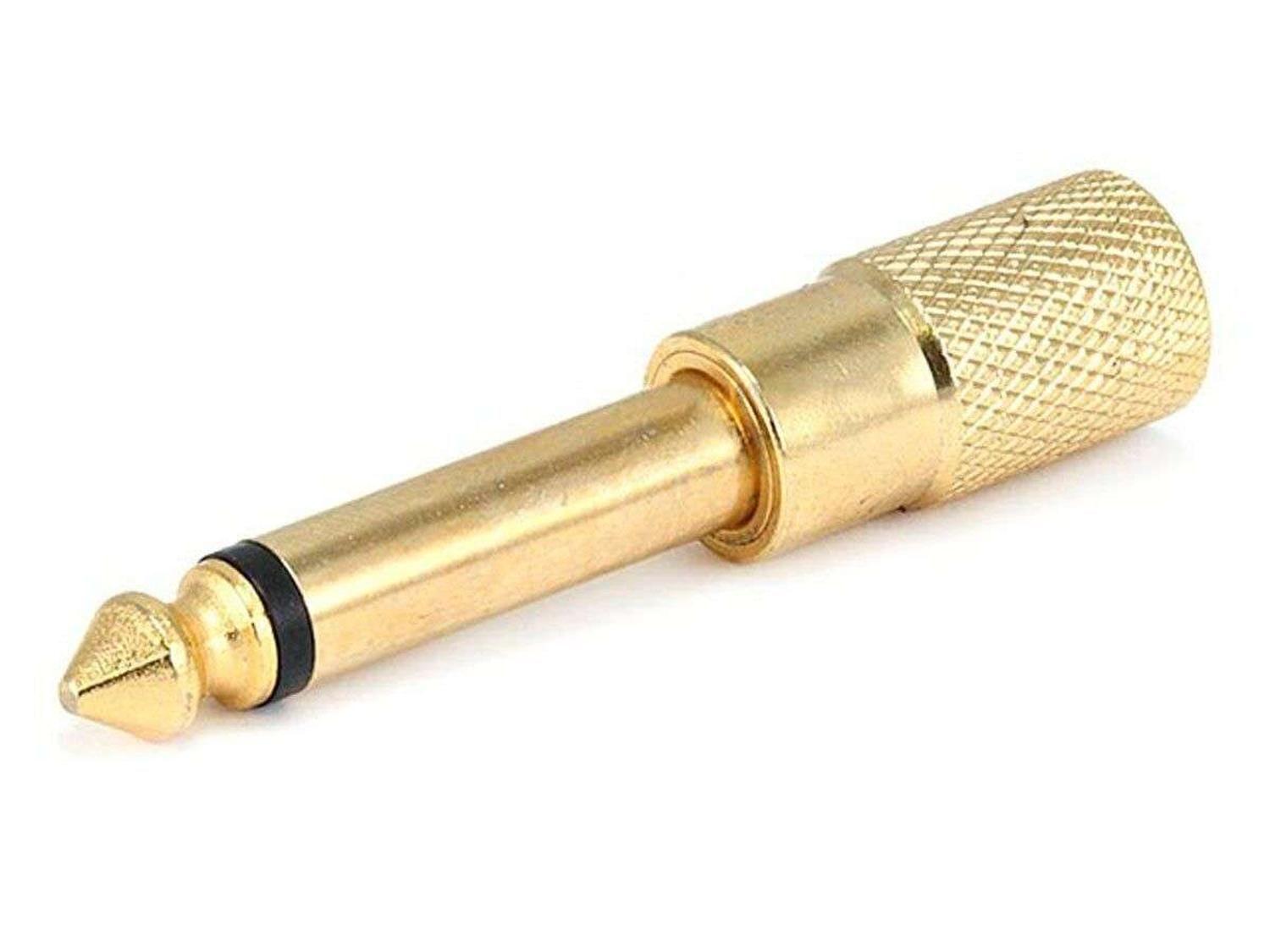 Adaptador Audio Plug Jack Metalico 3.5Mm A 6.3Mm (6.5mm)-0
