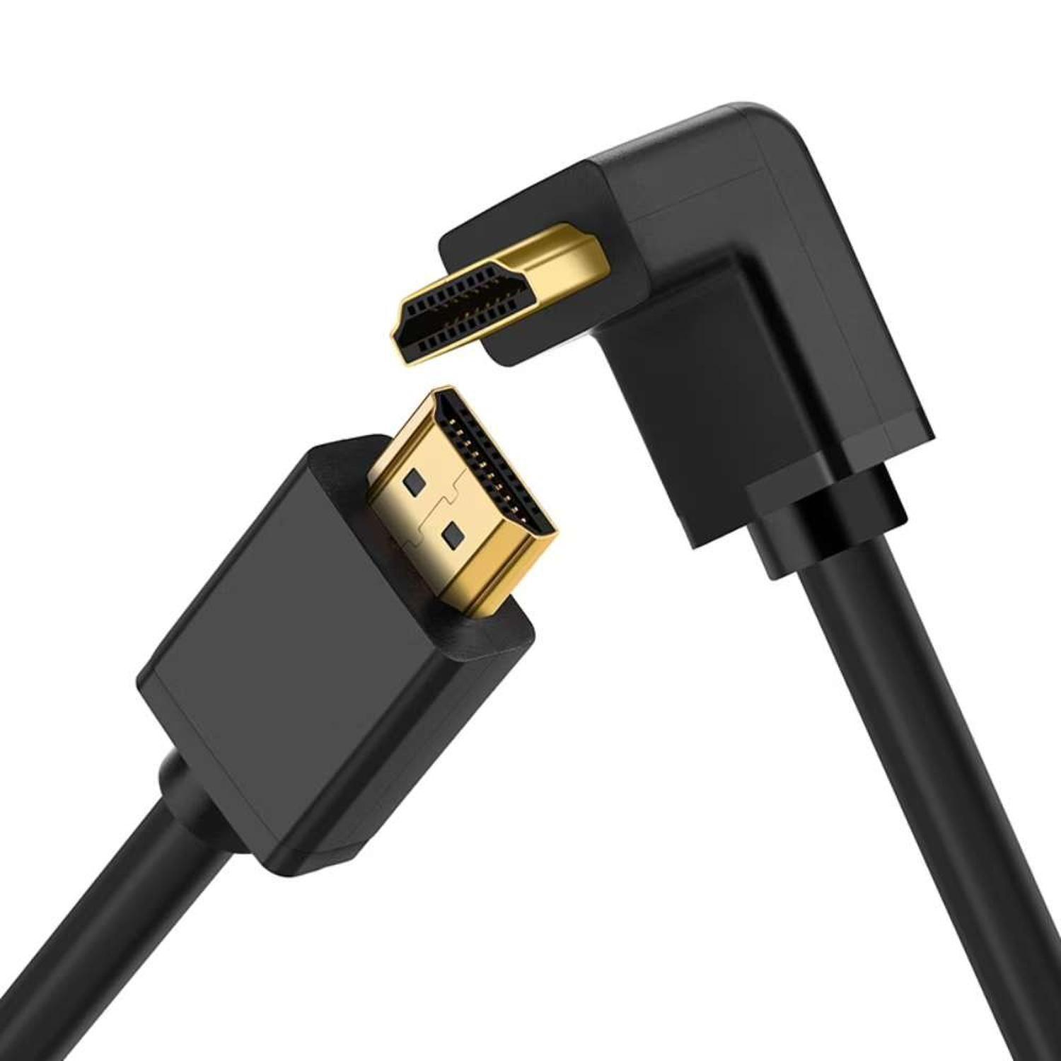 Cable Para Conector Hdmi Angulo En L 1.5 Metros Led Bluray-3