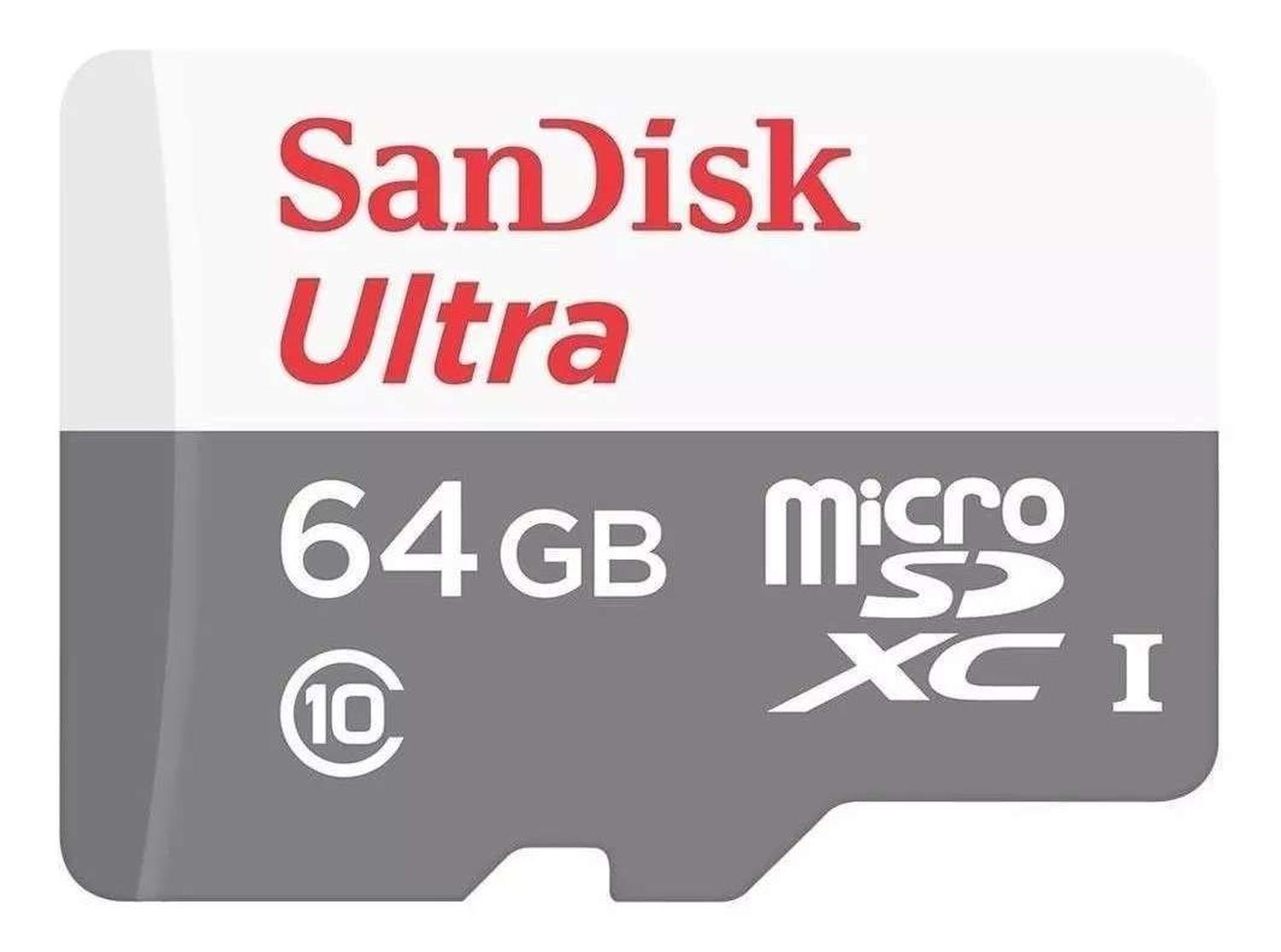 Tarjeta De Memoria Micro Sd 64GB Adaptador Celular Tablet-2