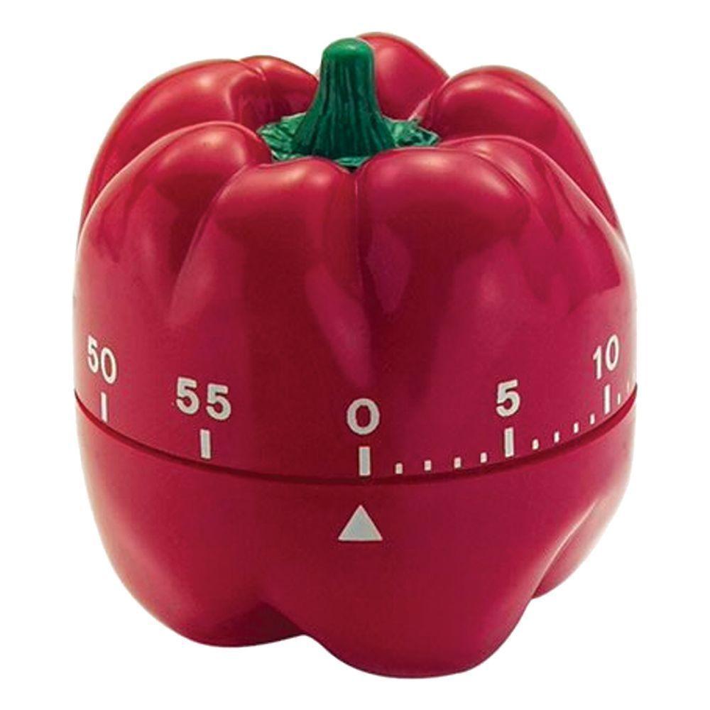 Timer Pimenton Cocina Reloj Temporizador A Cuerda-0