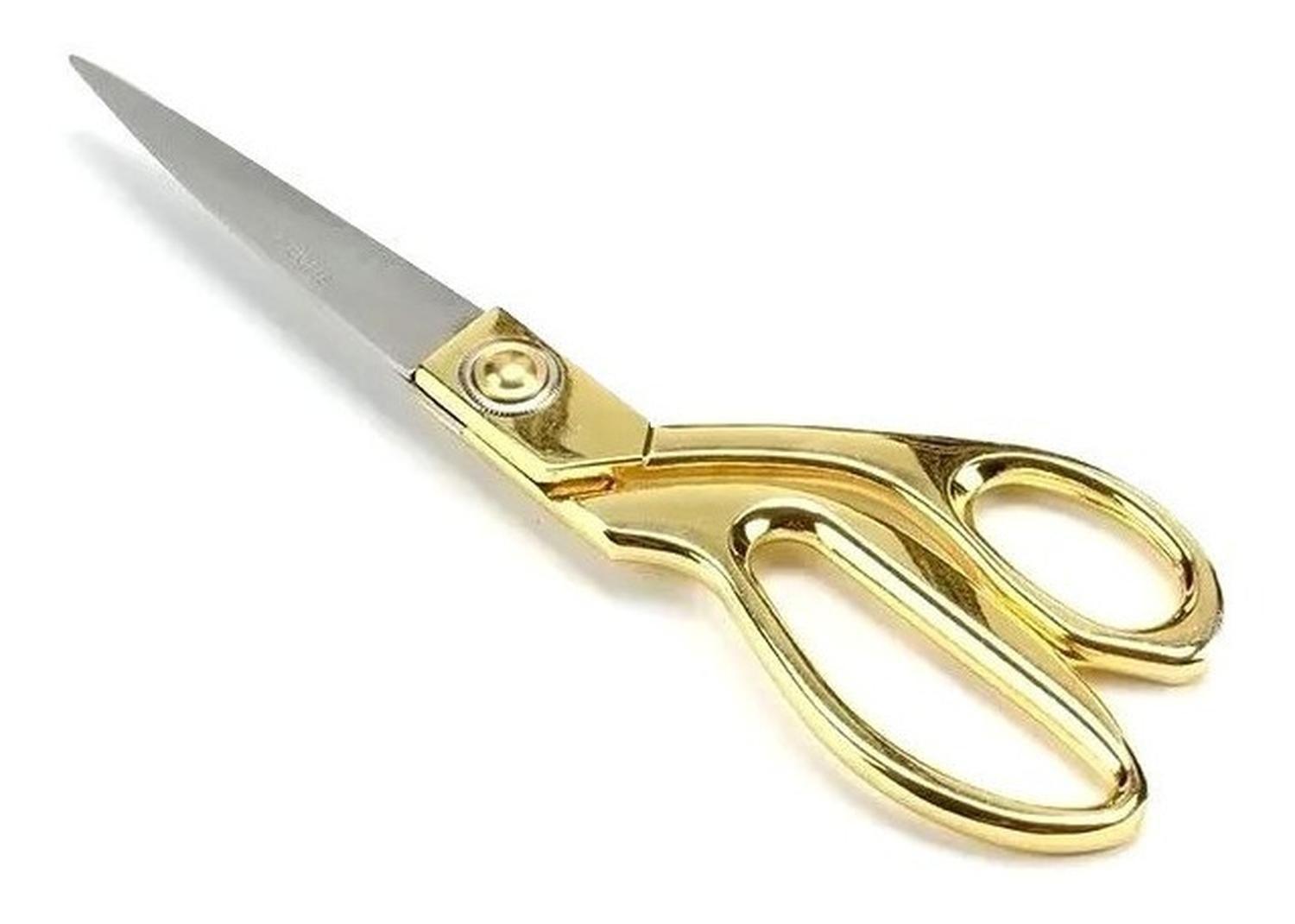 Tijera Para Tela Sastre Costura Acero Inoxidable Vintage-0