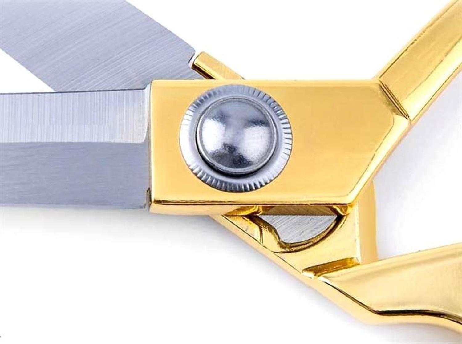 Tijera Para Tela Sastre Costura Acero Inoxidable Vintage-3