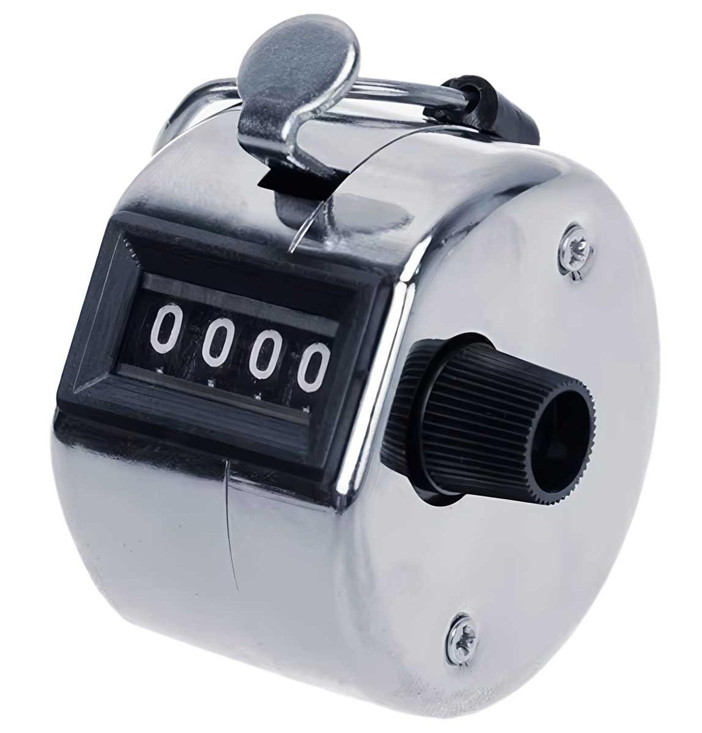 Cuenta Personas Manual Mecanico Contador de Mano Dedo Anillo Metal-0