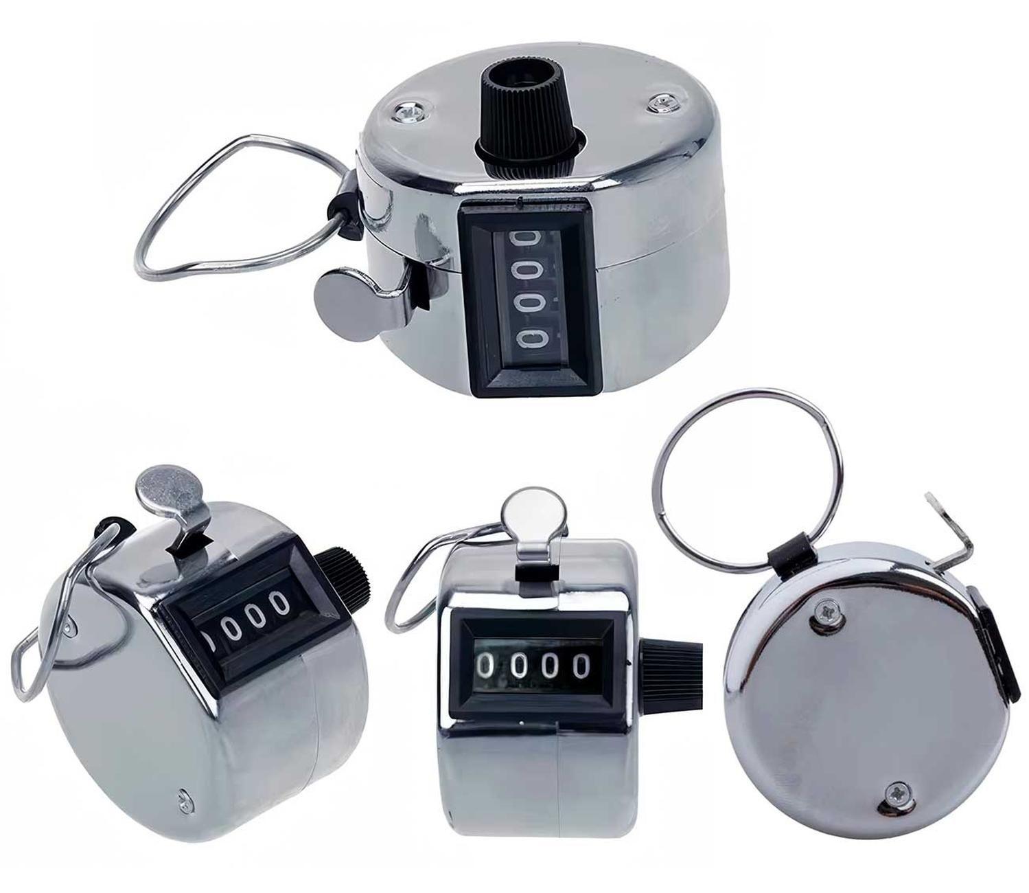 Cuenta Personas Manual Mecanico Contador de Mano Dedo Anillo Metal-3