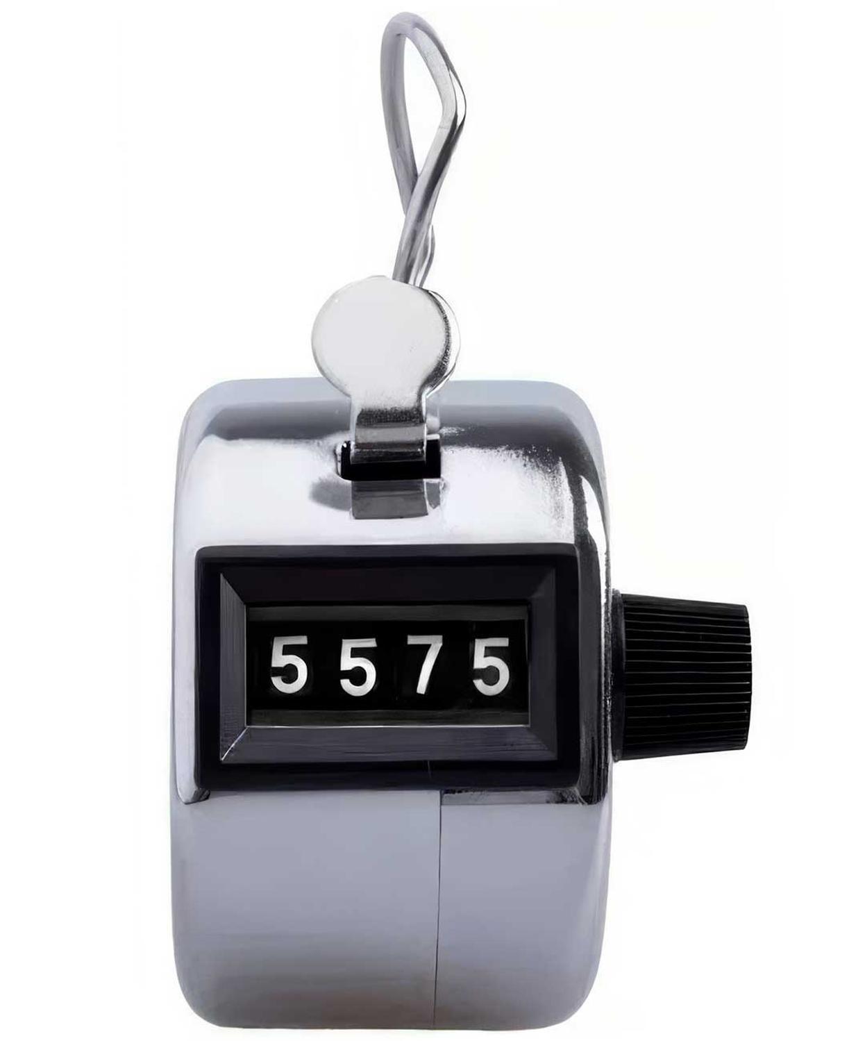 Cuenta Personas Manual Mecanico Contador de Mano Dedo Anillo Metal-5