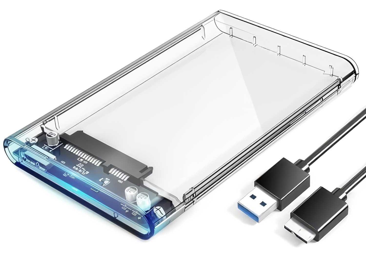 Case Usb 3.0 Disco Duro Sata 2.5 Cofre Enclosure Serial Ata-0