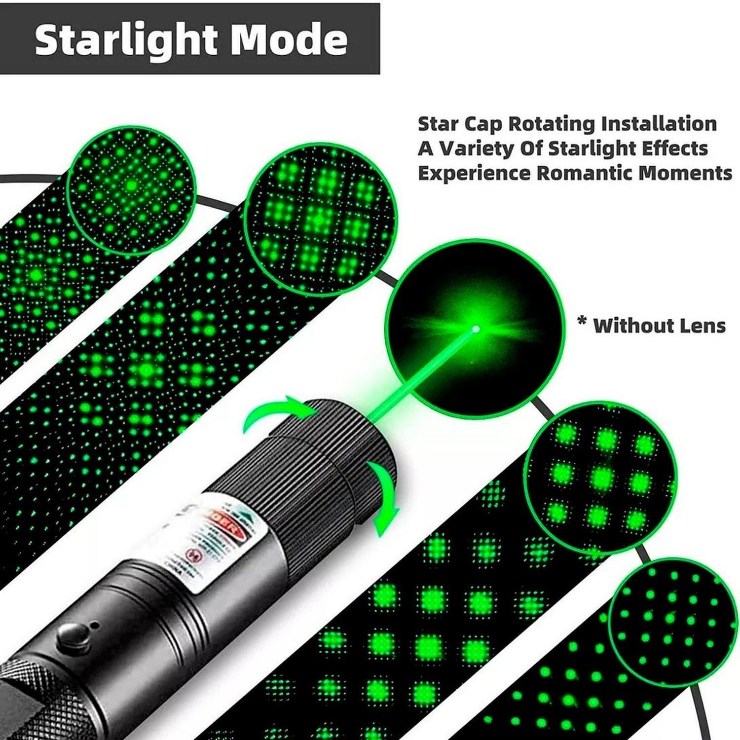 Laser Verde Recargable Puntero Astronomico Alta Potencia-6