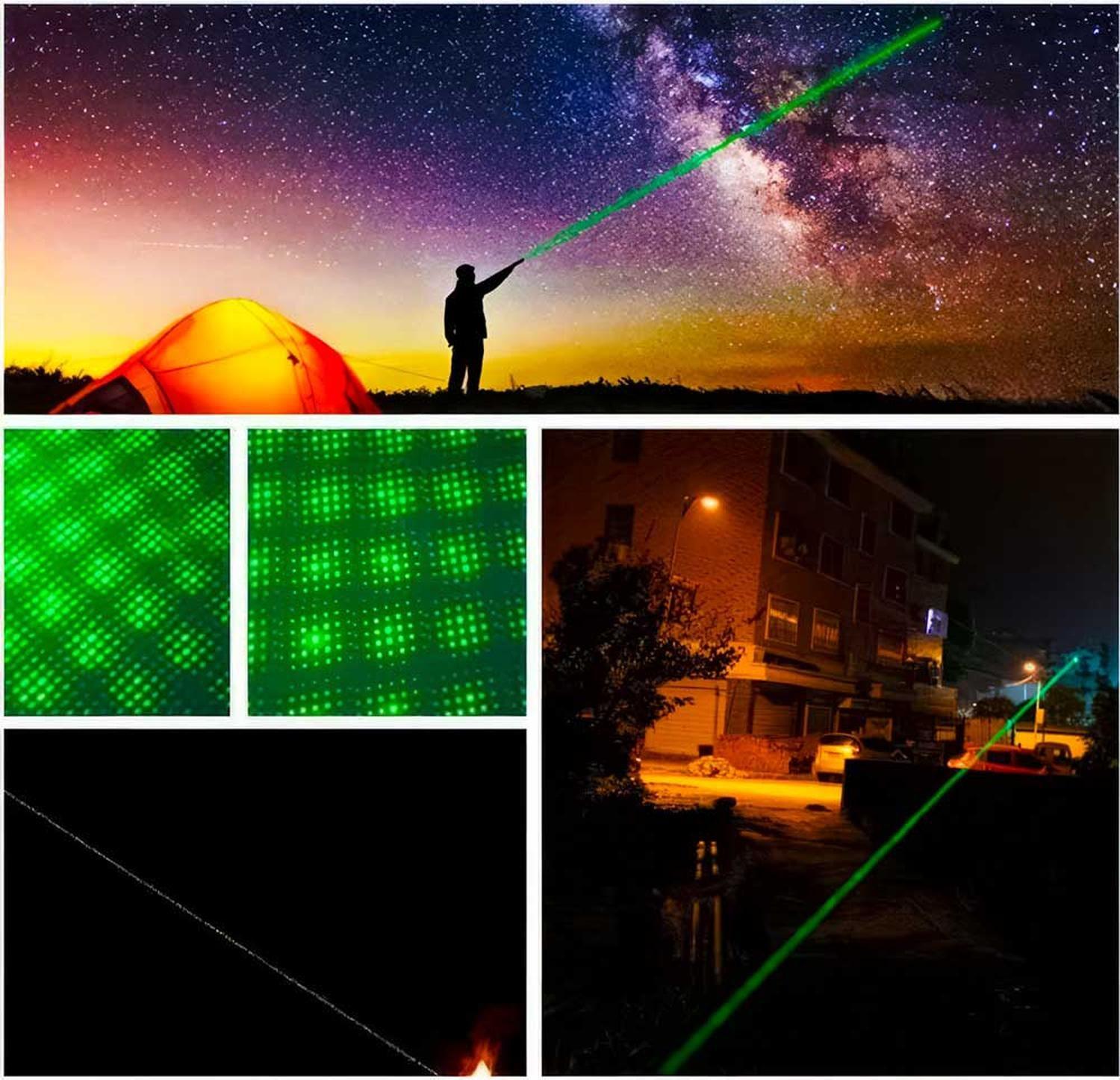 Laser Verde Recargable Puntero Astronomico Alta Potencia-3
