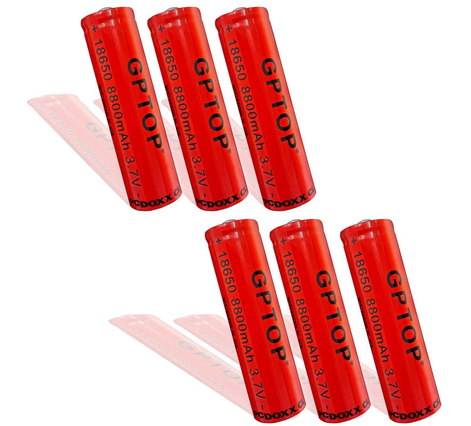 Pila Bateria 18650 Recargable Para Laser Foco Linterna-2
