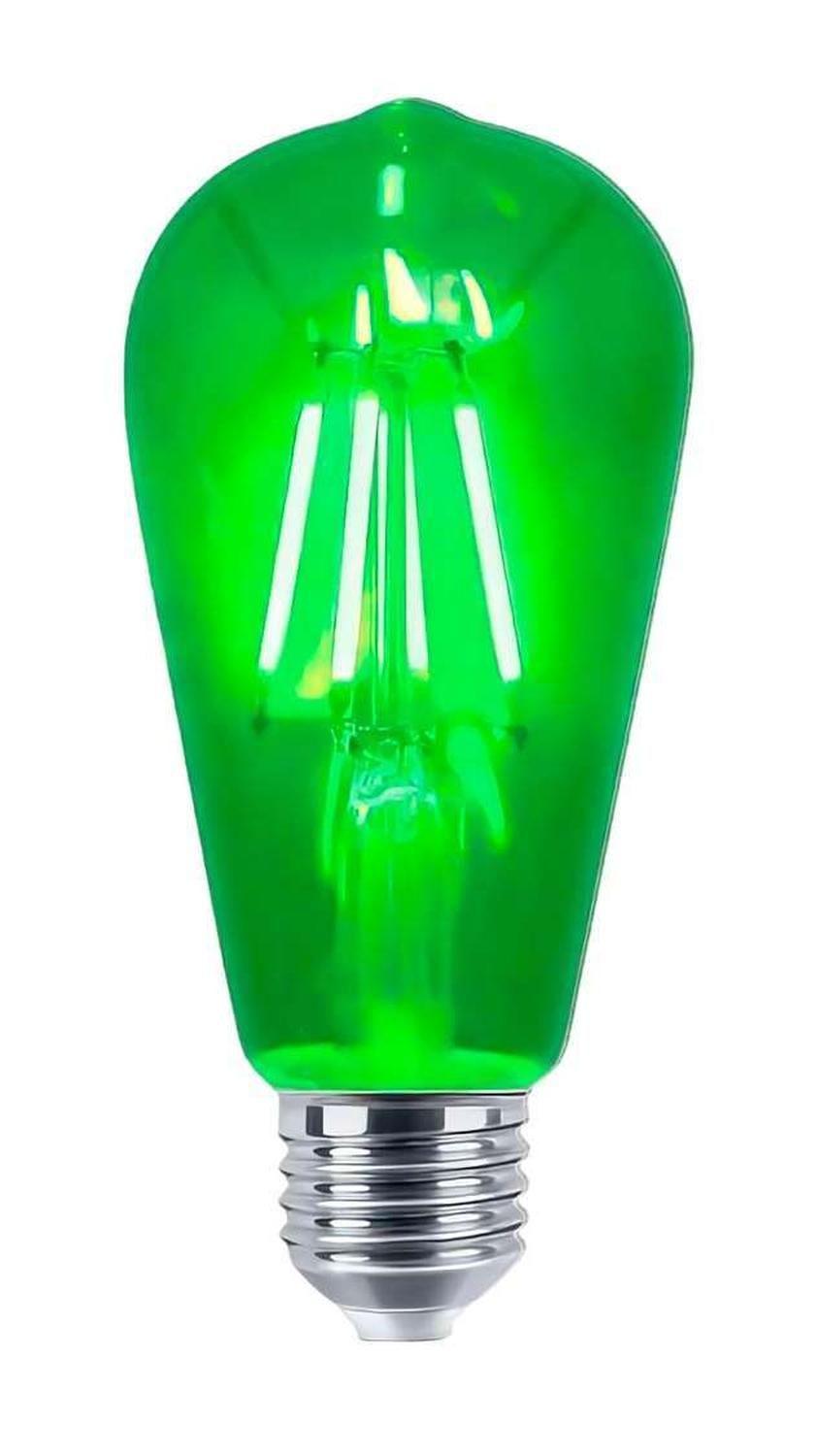 Pack 2 Ampolletas Navidad Vintage Roja Verde Led Decoracion-3