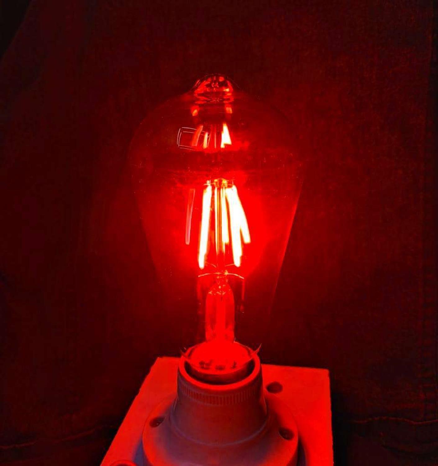 Pack 2 Ampolletas Navidad Vintage Roja Verde Led Decoracion-6