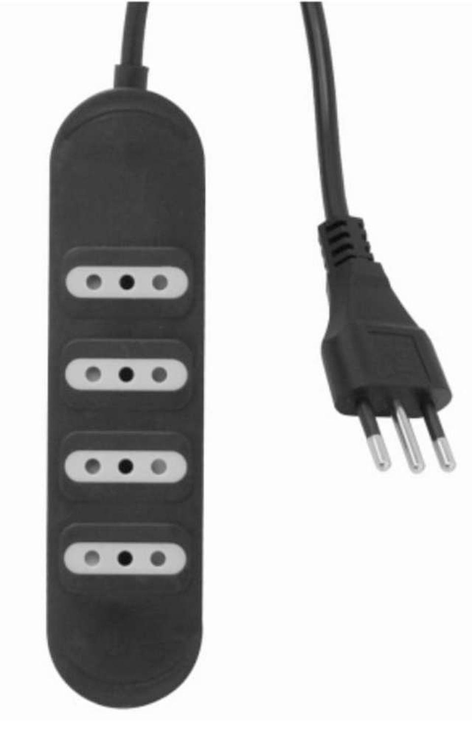 Alargador Extension De Corriente Enchufe Multiple 3 Metros-2