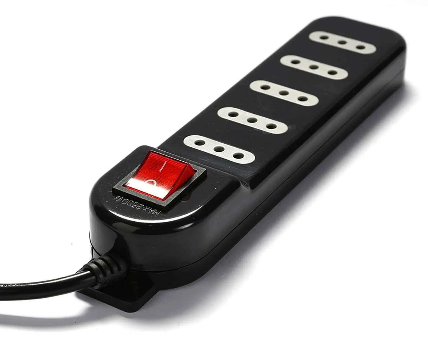 Alargador Extension Enchufe 5 Metros Zapatilla De Corriente-2