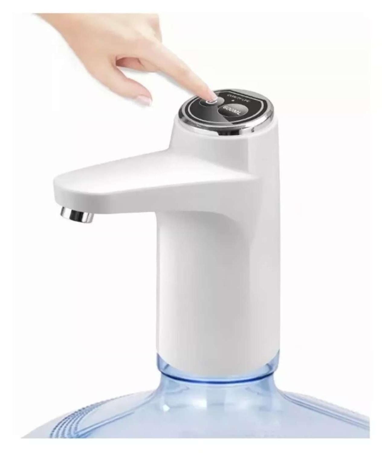 Bomba Dispensadora Agua Grifo Recargable Electrico Botellon-2