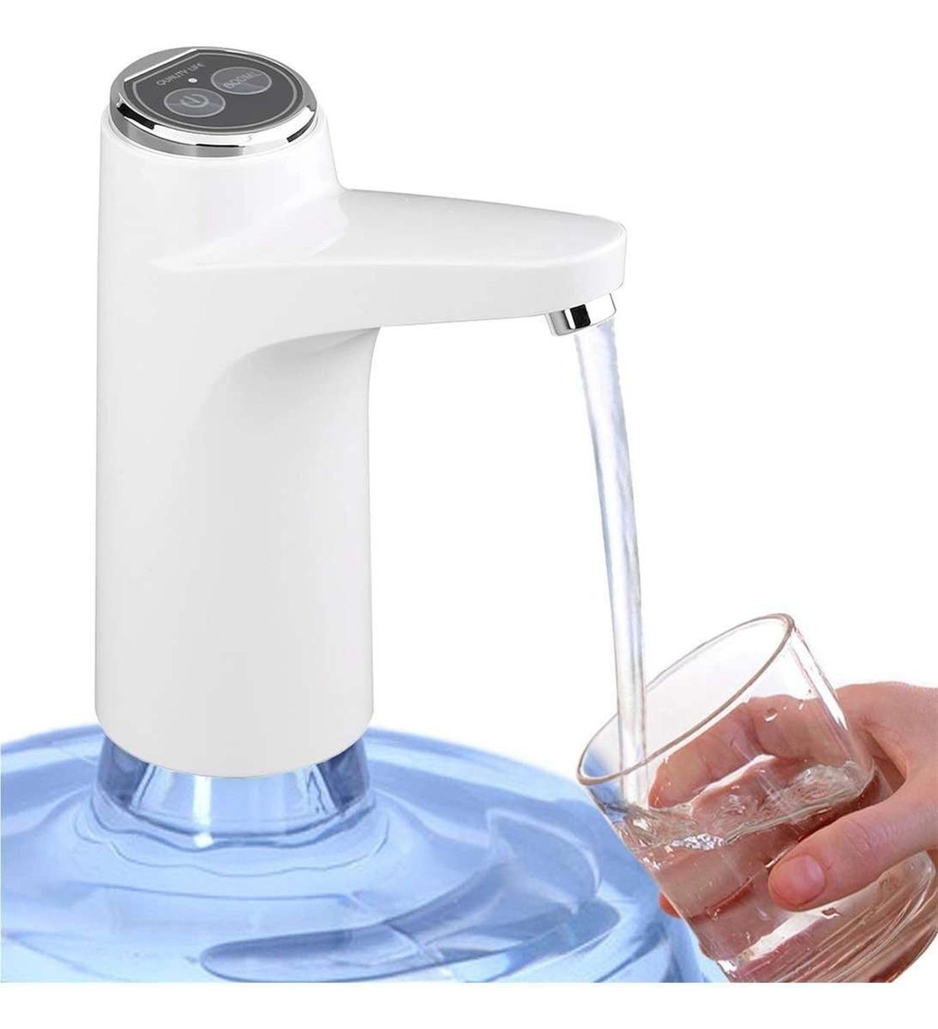 Bomba Dispensadora Agua Grifo Recargable Electrico Botellon-3