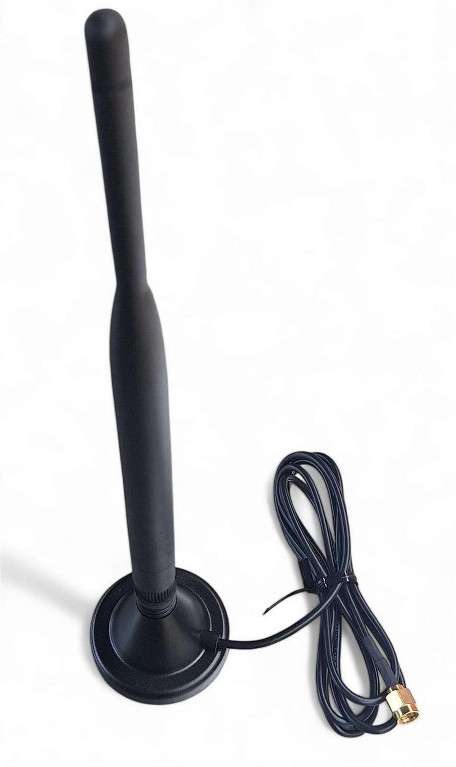 Antena Wifi Modem Router Base Alta Magnetica Cable Potencia-3