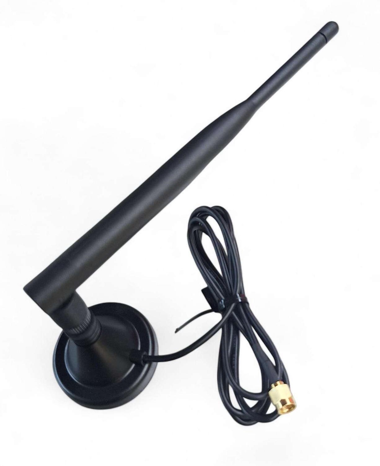 Antena Wifi Modem Router Base Alta Magnetica Cable Potencia-5