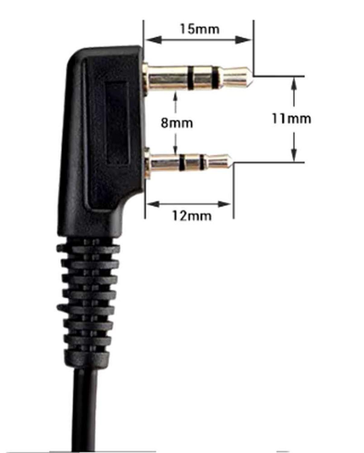 Audifono Auricular Manos Libres Para Radio Walkie Talkie-4