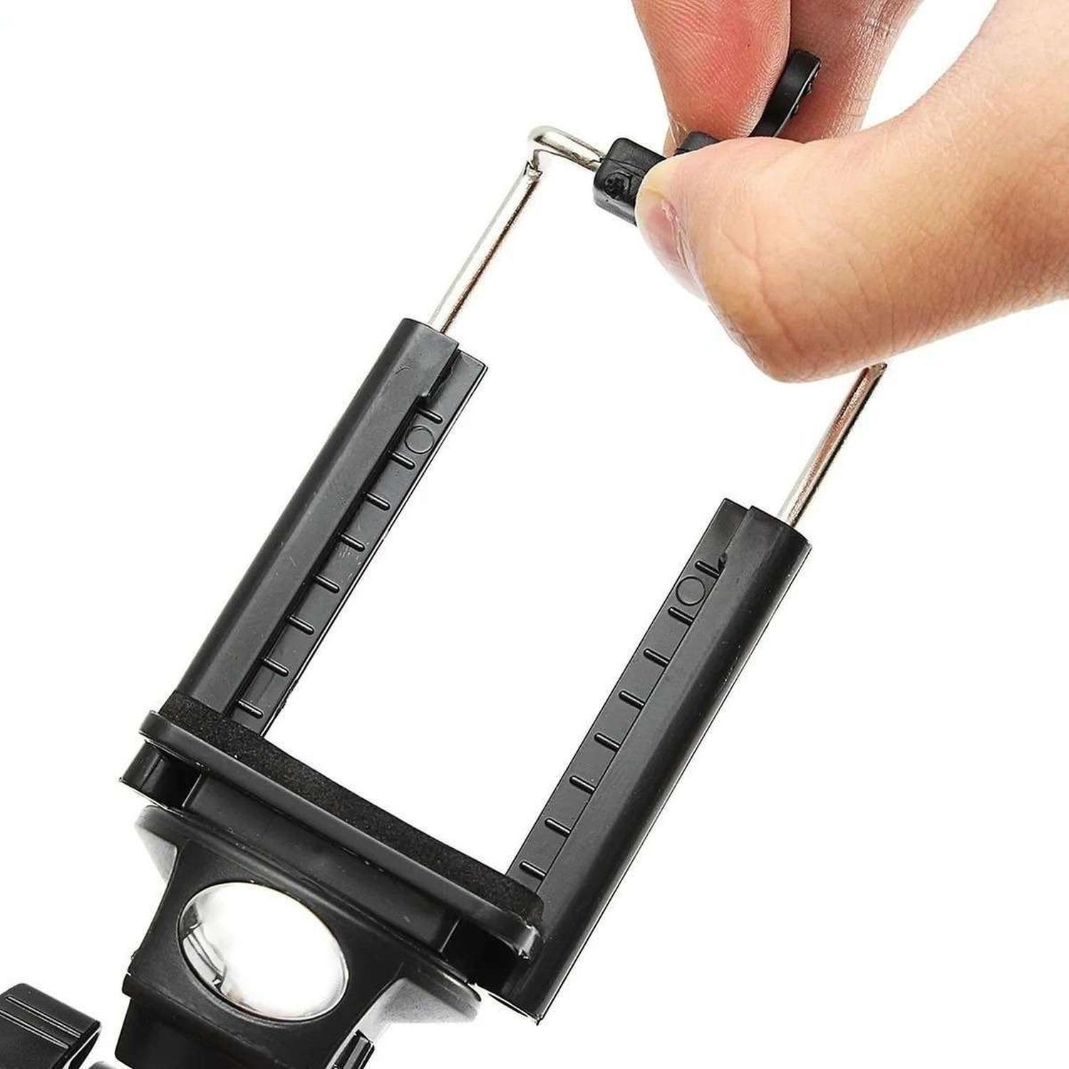 Cabezal Soporte De Celular Agarradera Tripode Baston Selfie-1