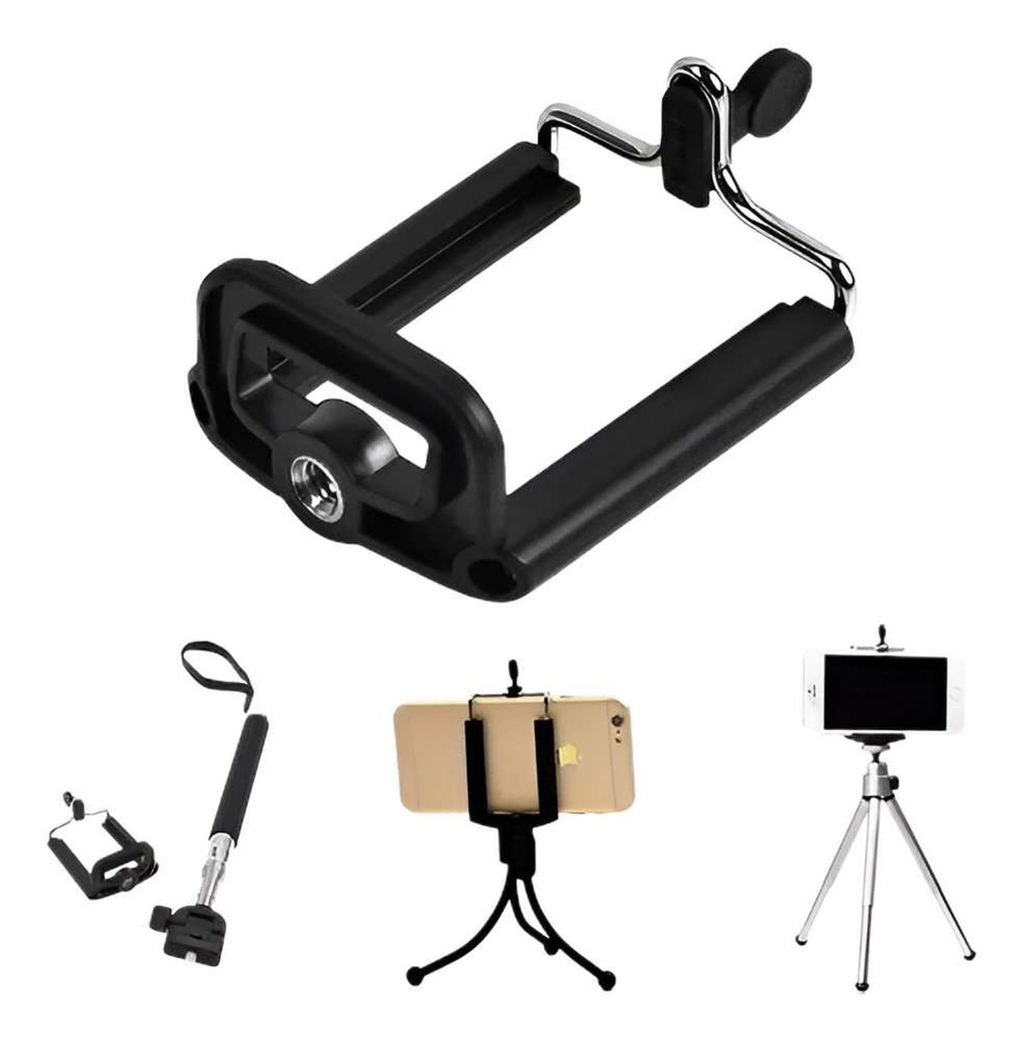 Cabezal Soporte De Celular Agarradera Tripode Baston Selfie-2