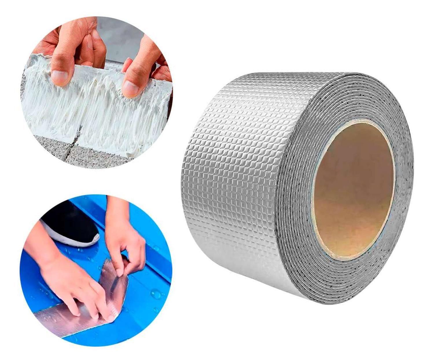 Cinta De Butilo Ancha 10CM Gruesa Impermeable Sellante-2
