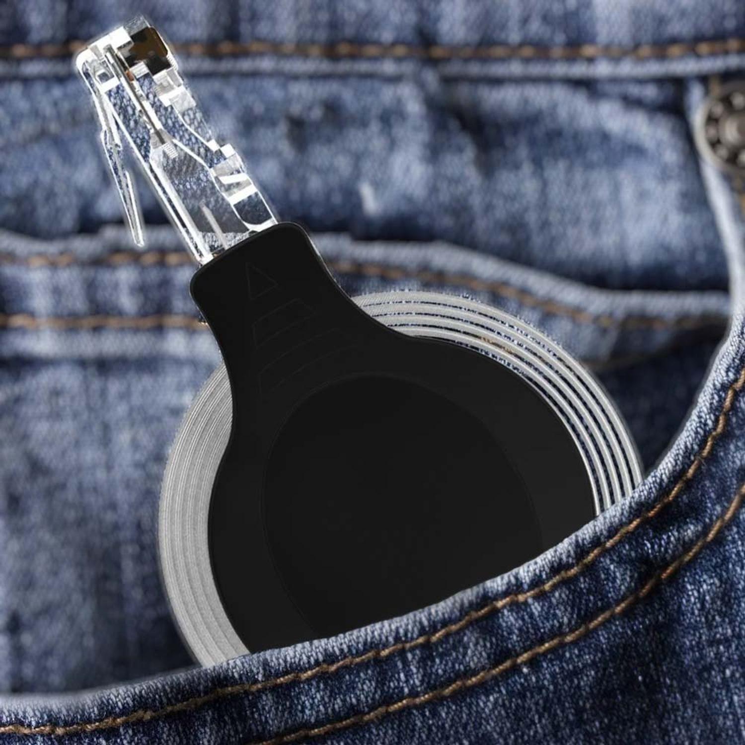 Cable de Red RJ45 Internet Ethernet Lan Plano Retractil 1 Metro-6