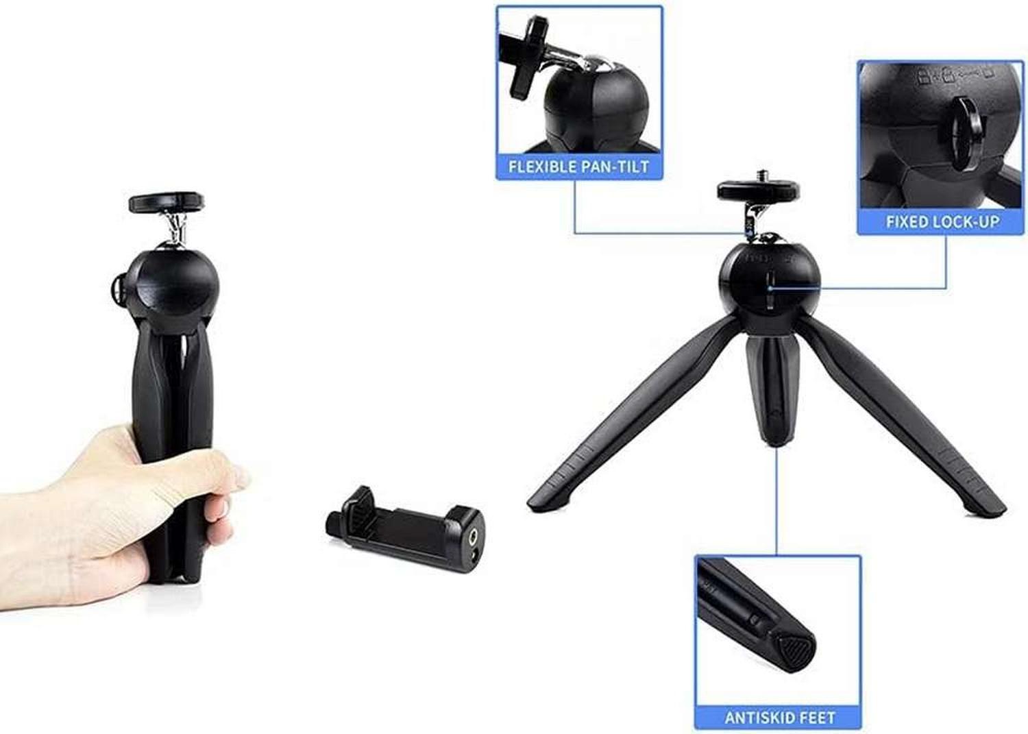 Mini Tripode De Sobremesa Rigido Para Celular Y Camara-3