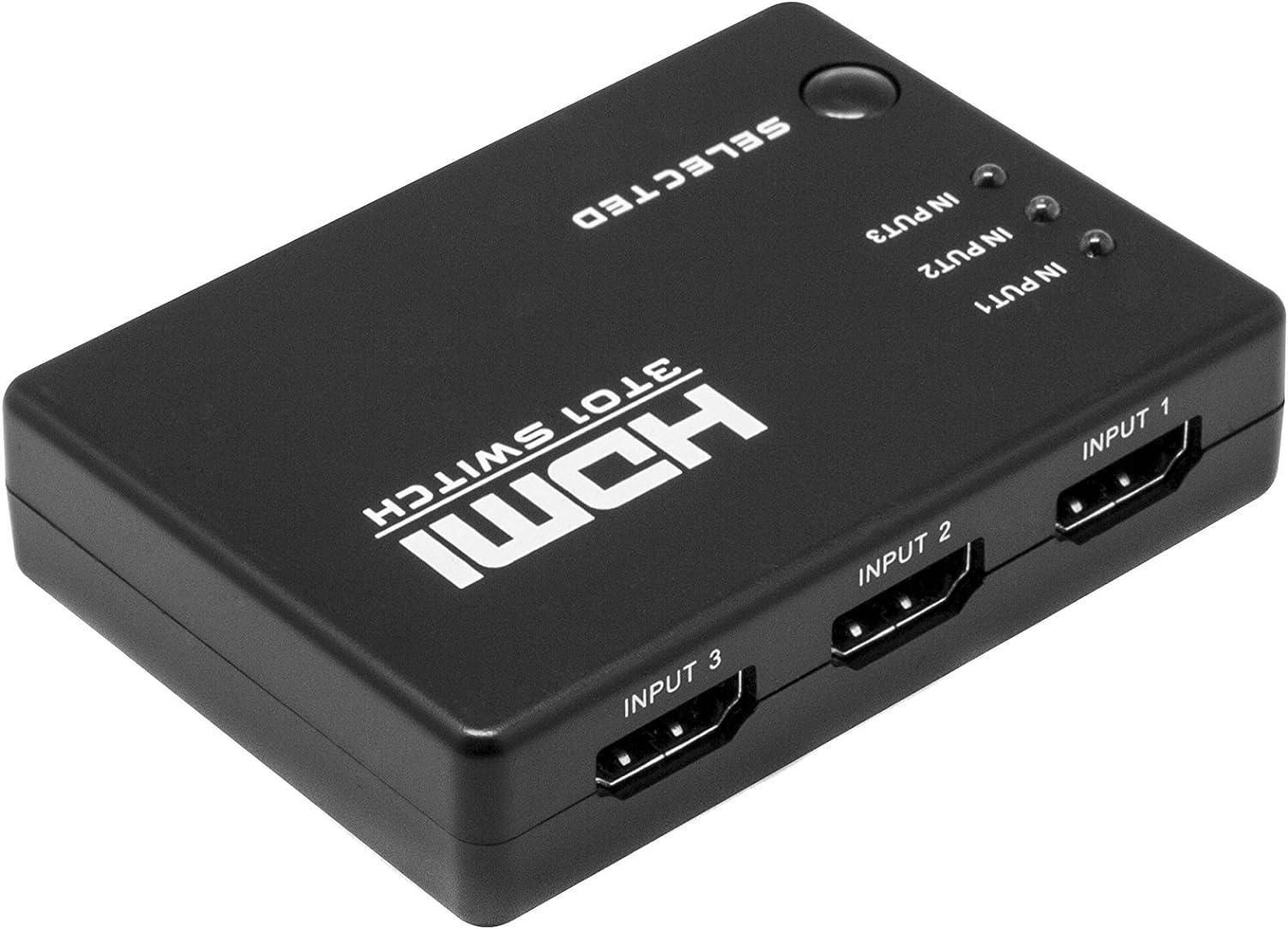Switch Hdmi Full Hd 1080p Hub Multiplicador Puertos Control-4