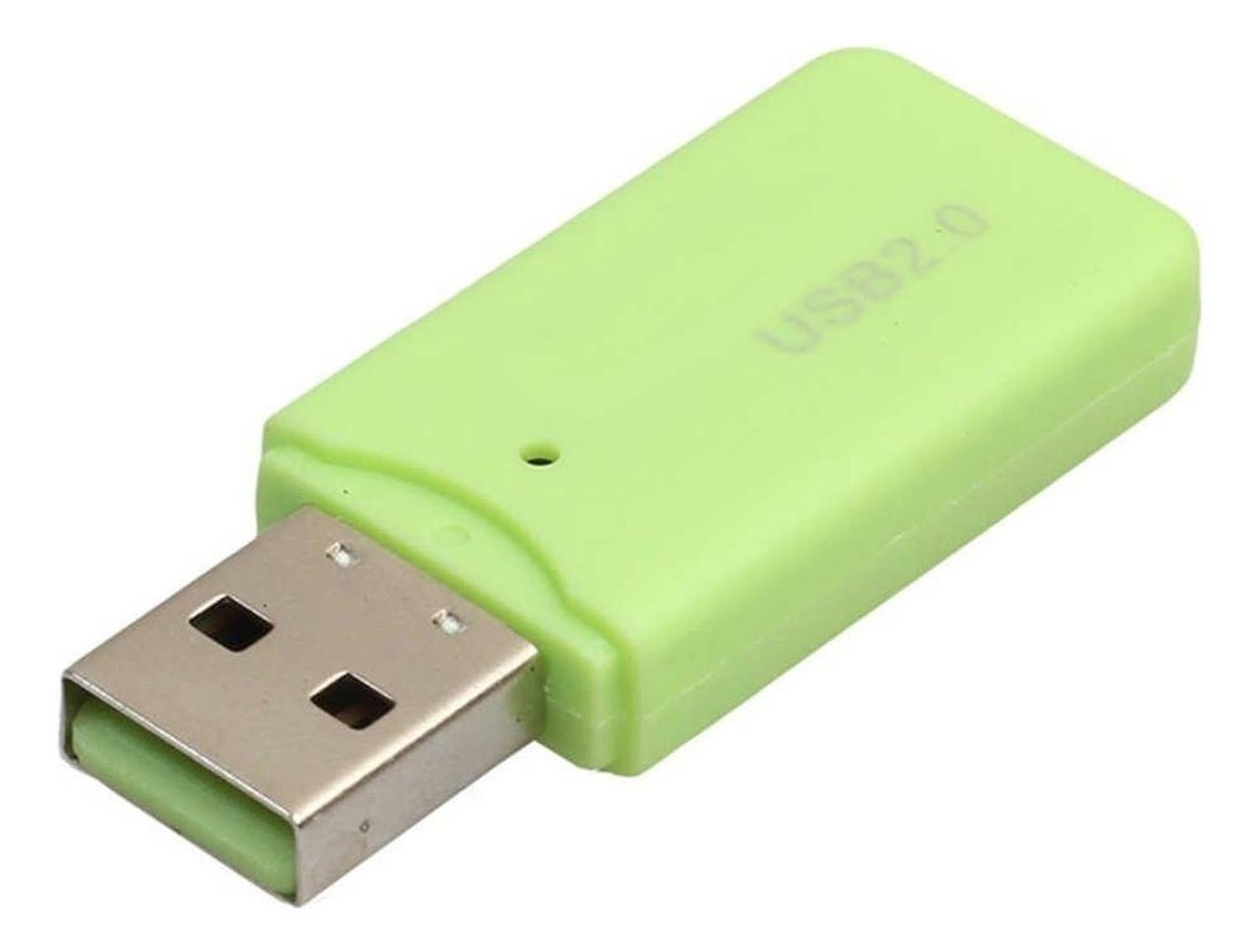 Lector Adaptador Usb De Tarjetas Micro Sd De Colores-3