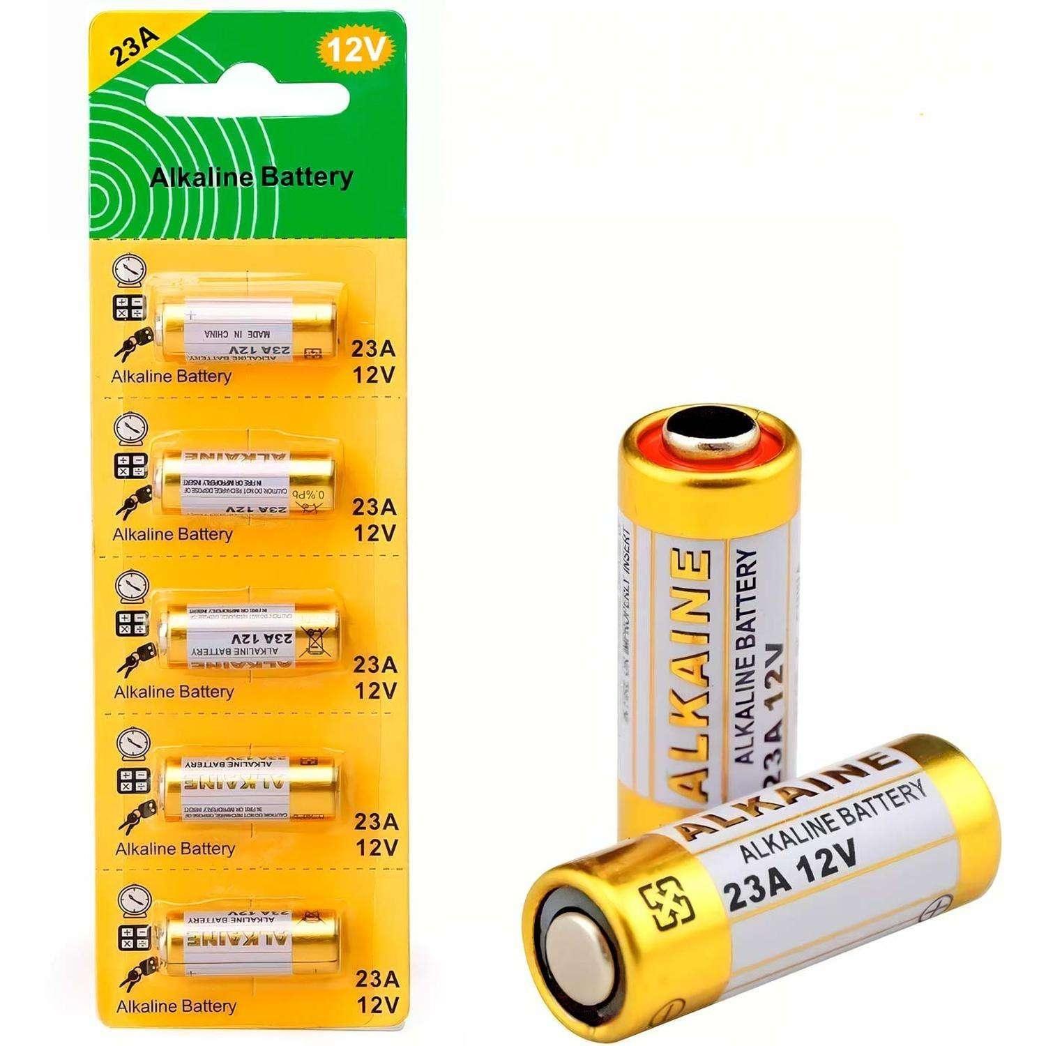 Pila 23a 12v Para Control Vehiculo Auto Alarma Casa Timbre-3