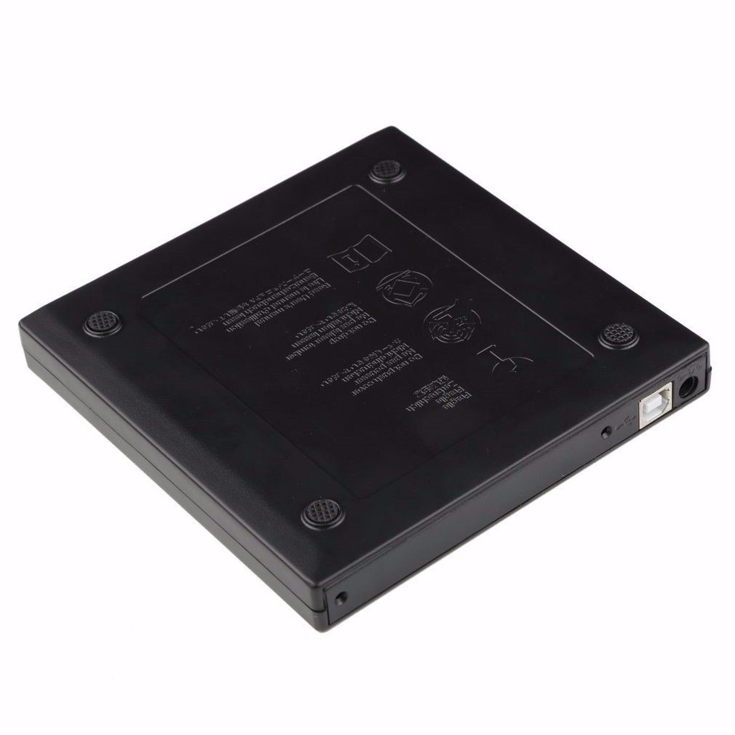 Cofre Case Usb 2.0 Para Lector Grabador Cd - Dvd Sata 12.7mm-4
