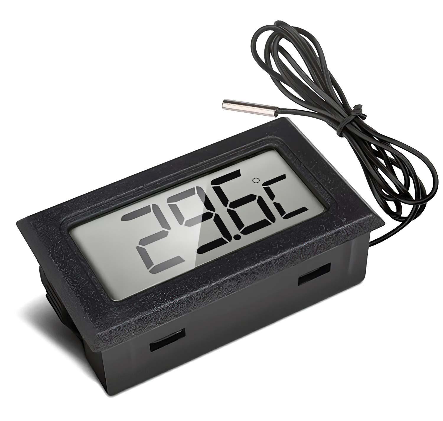 Termometro Digital Lcd Con Sonda Medidor De Temperatura-4